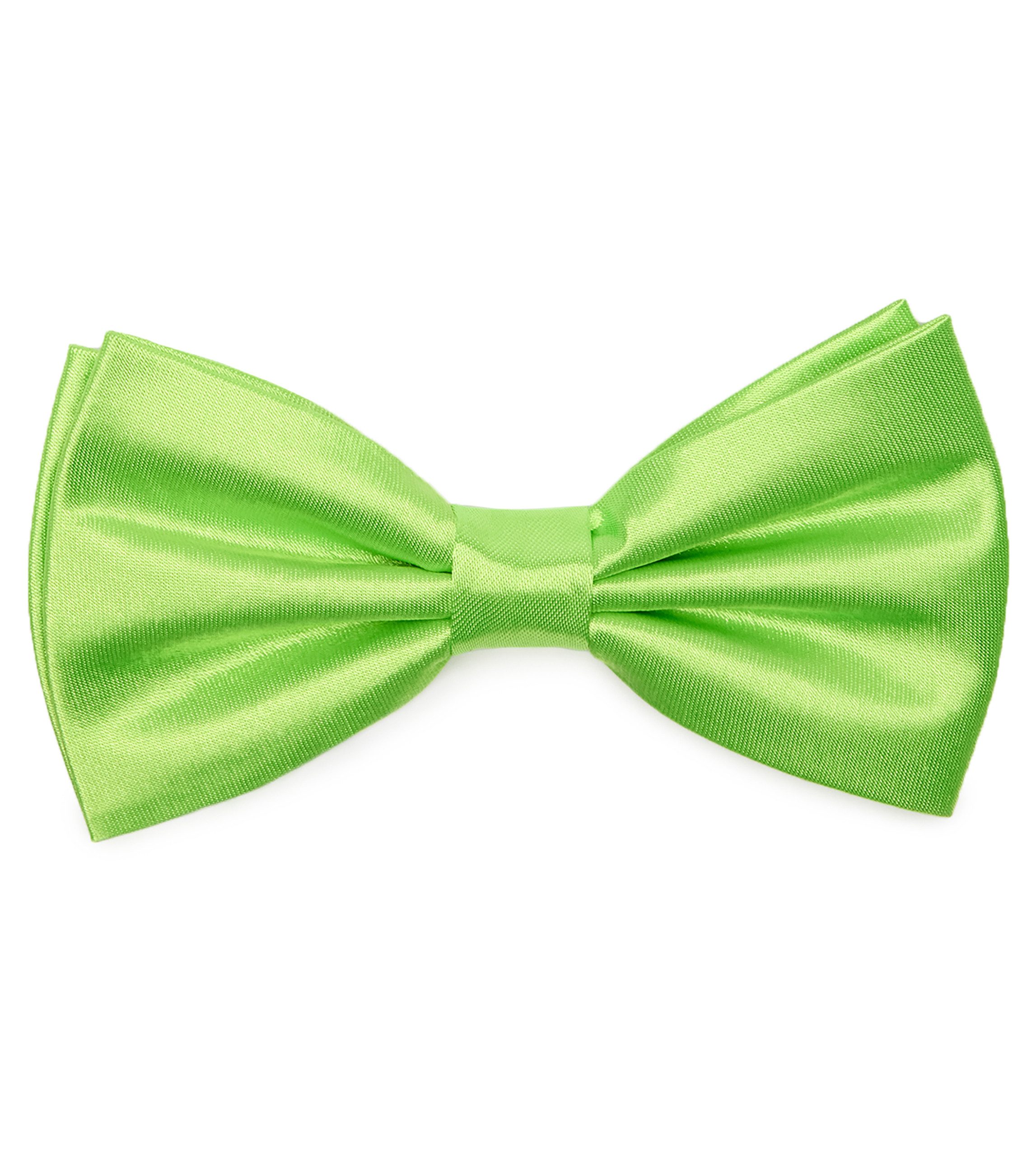 Ladeheid Fliege Elegante Herren Fliege -Hochwertig Glänzend Verstellbar BMS (12cmx6cm)