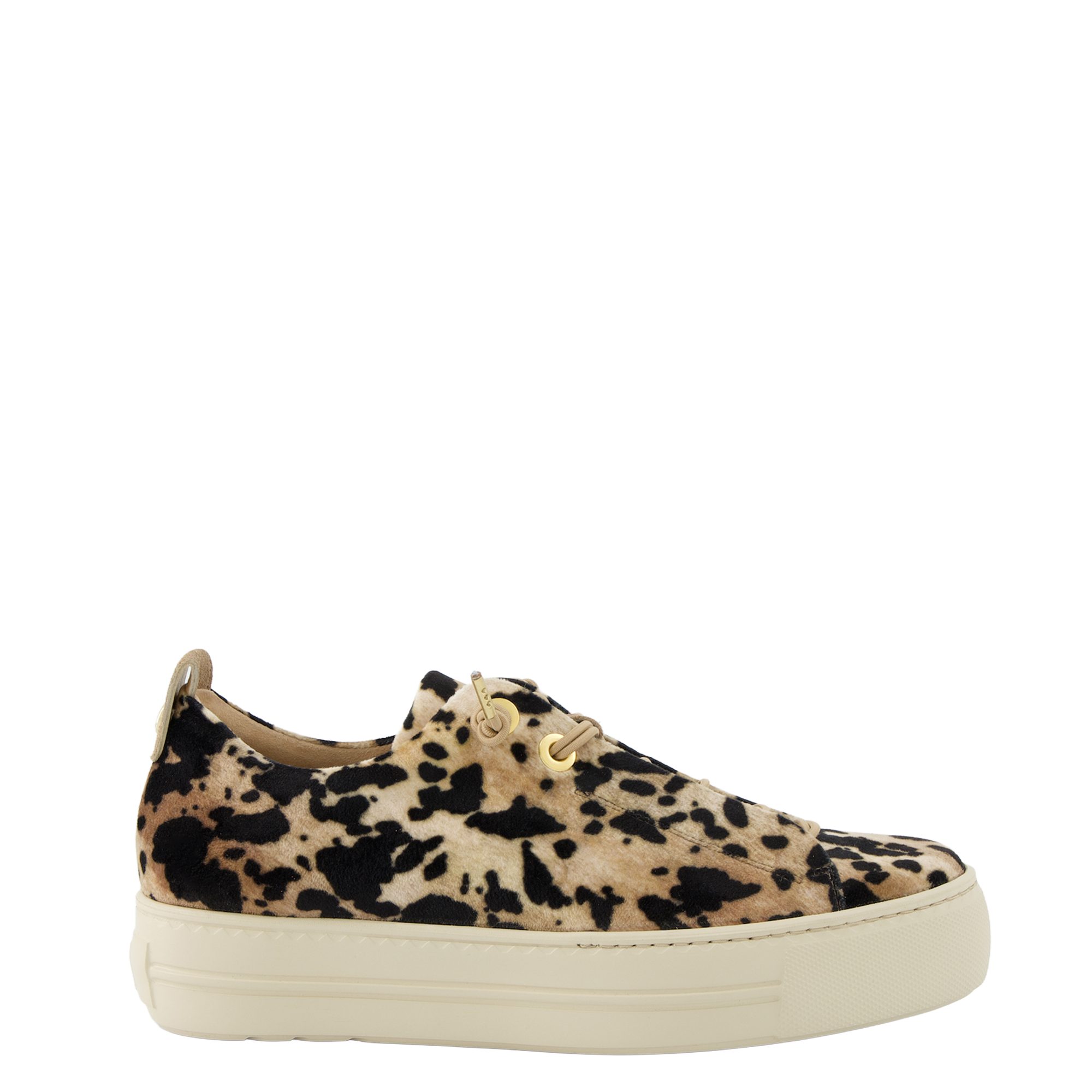 Paul Green Paul Green 5547-029, Sneaker, Beige / Leo-Look, Damen Sneaker