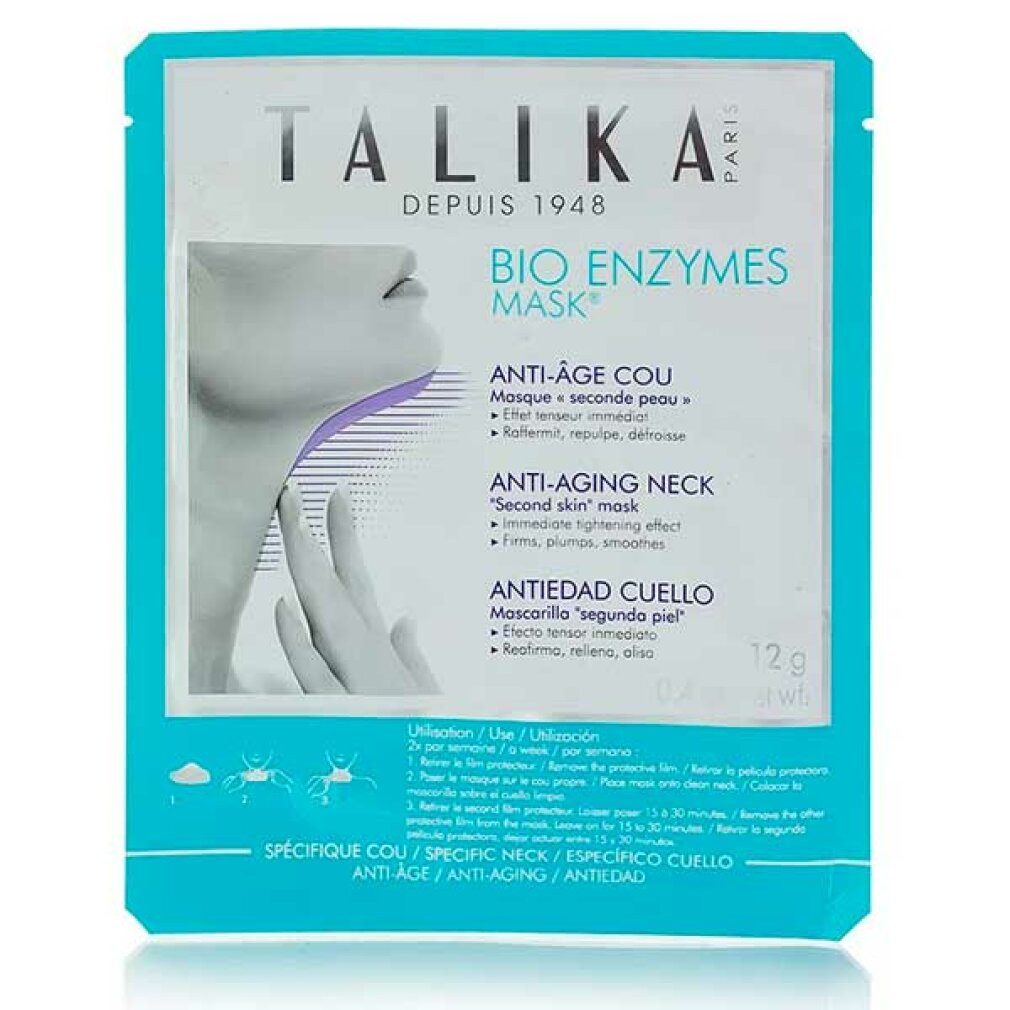 Talika Dekolletee-Lotion BIO ENZYMES Halsmaske 12 gr