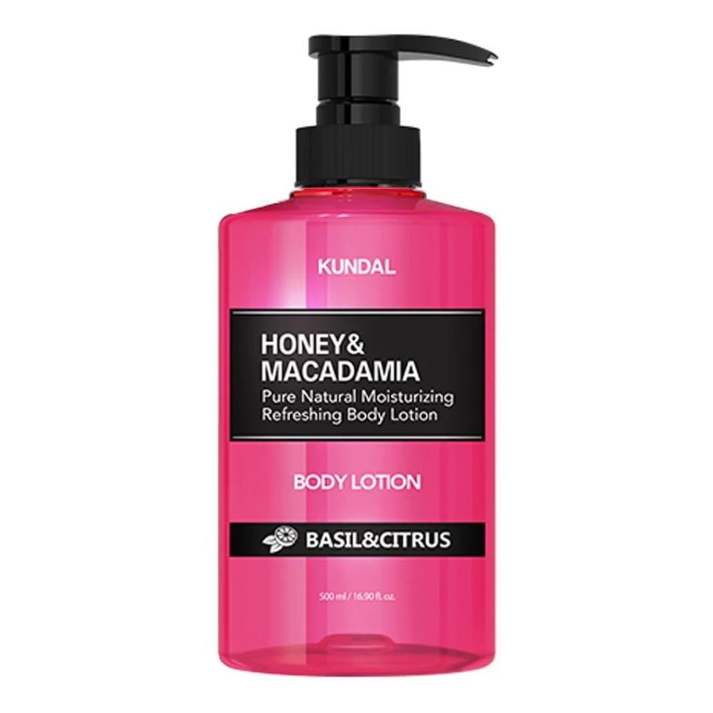 KUNDAL Bodylotion KUNDAL, Honey & Macadamia Pure Body Lotion Citrus & Basil - 500 ml