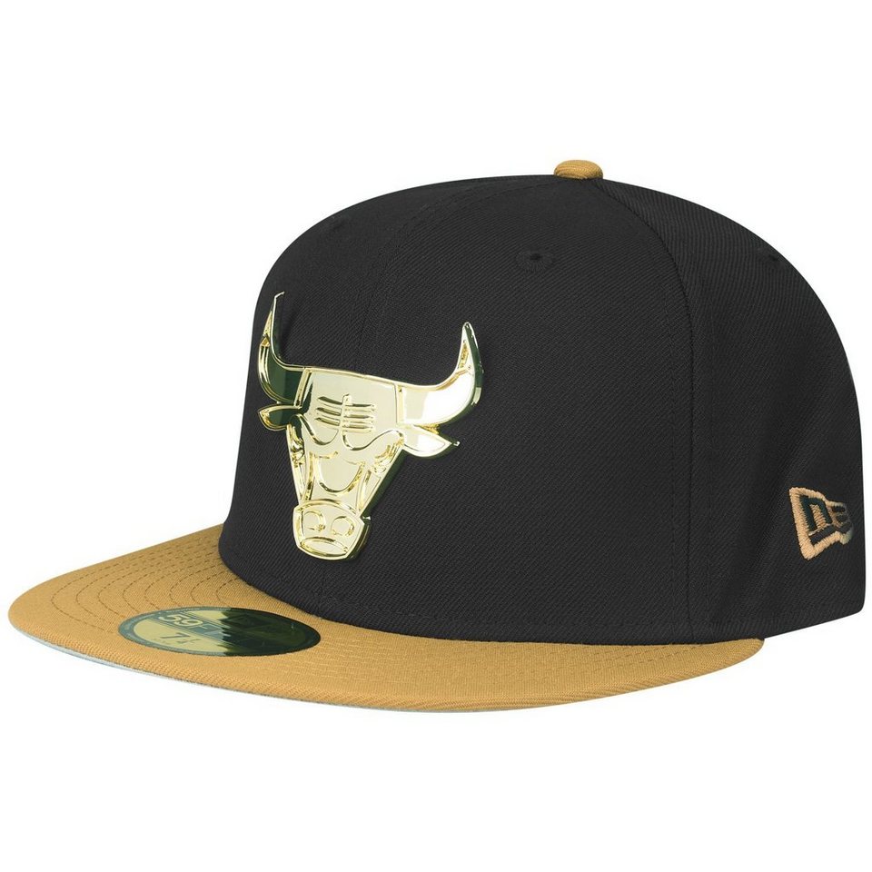 New Era Fitted Cap 59Fifty METAL BADGE Chicago Bulls