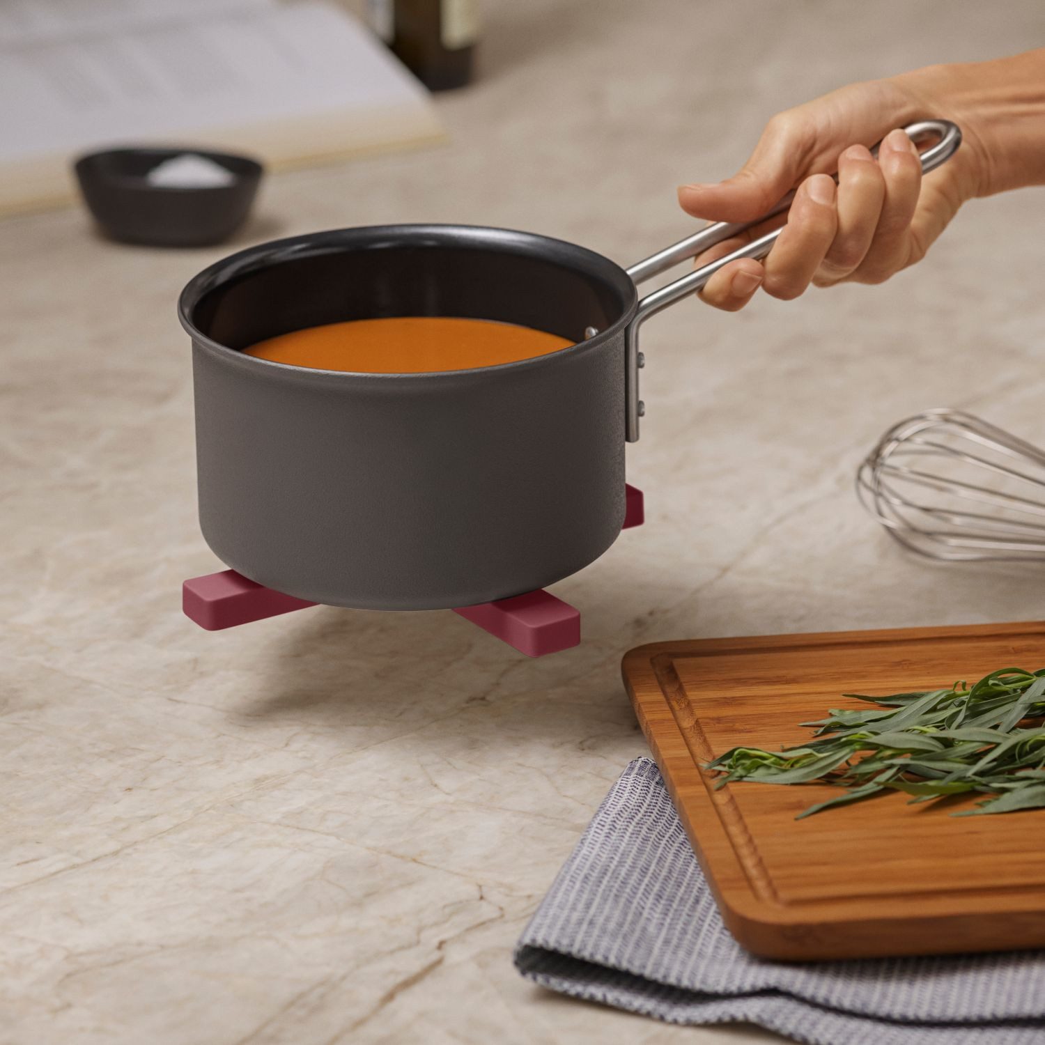 Eva Solo Topfuntersetzer Magnetisch Ruby