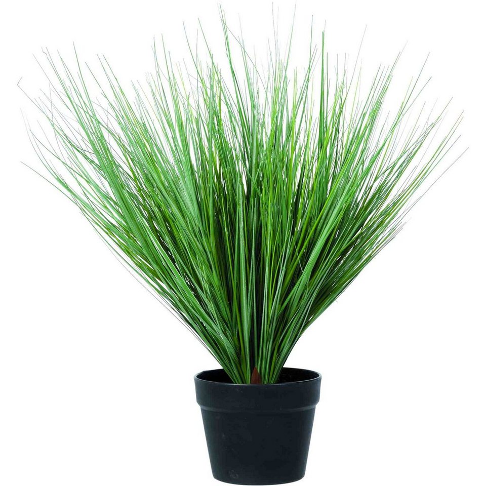 Kunstpflanze Kunstgewächs Deko Gras 60 cm Gras, B&S, Höhe 60 cm