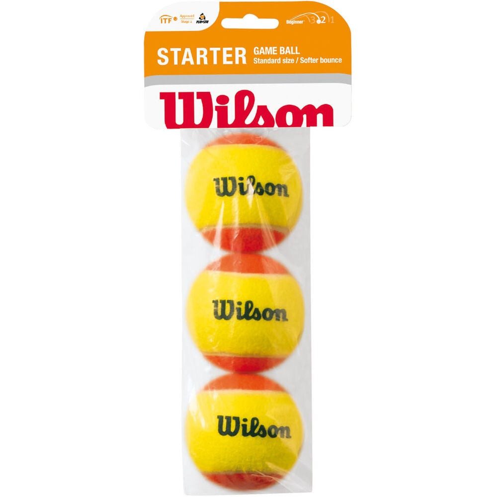 Tennisball Starter Orange Balls 3 Pack Stage 2 - Play And Stay Ball