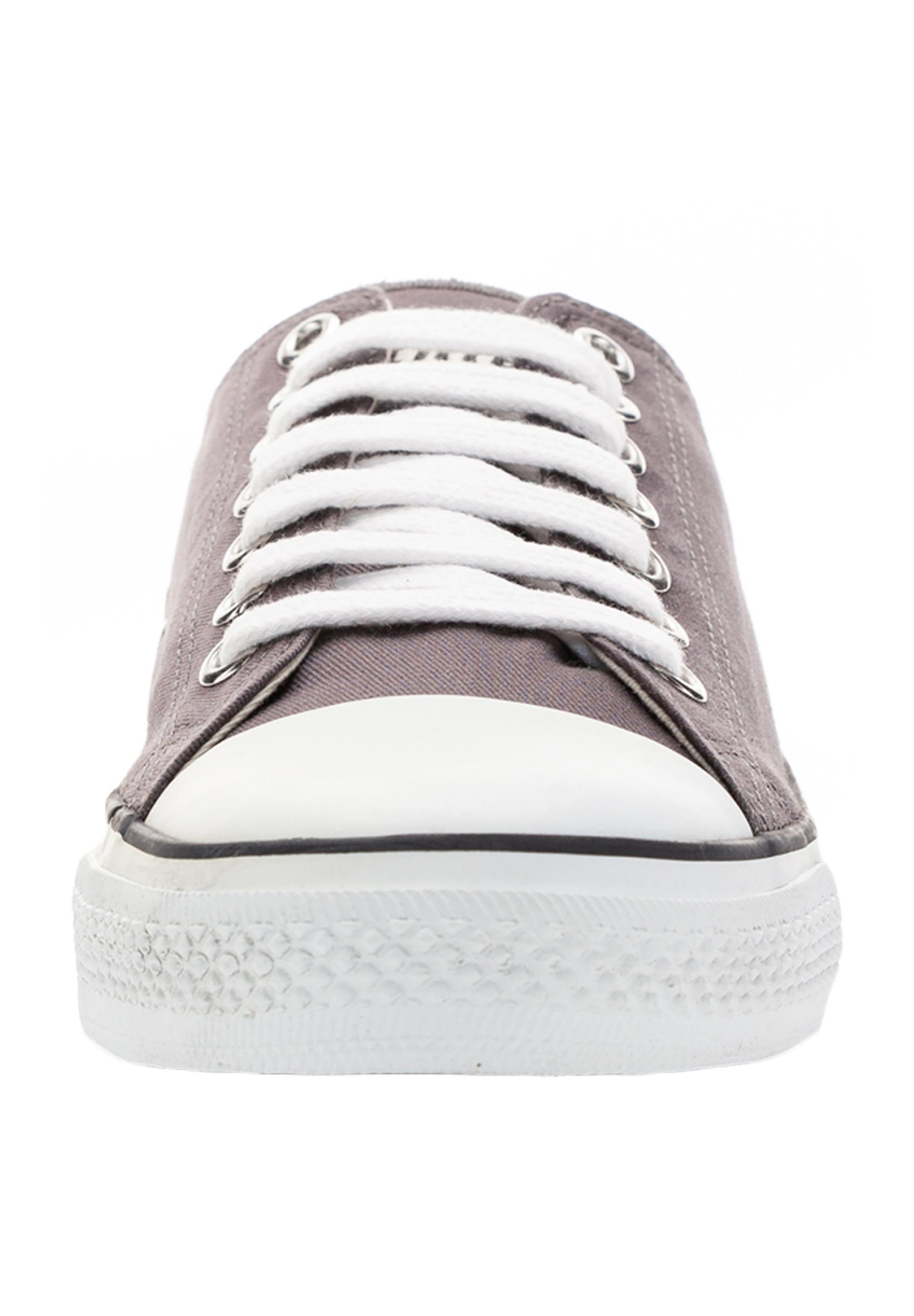 ETHLETIC white White Cut Fair, - just Cap pewter Nachhaltig Fair Sneaker grey Vegan, Trainer Lo