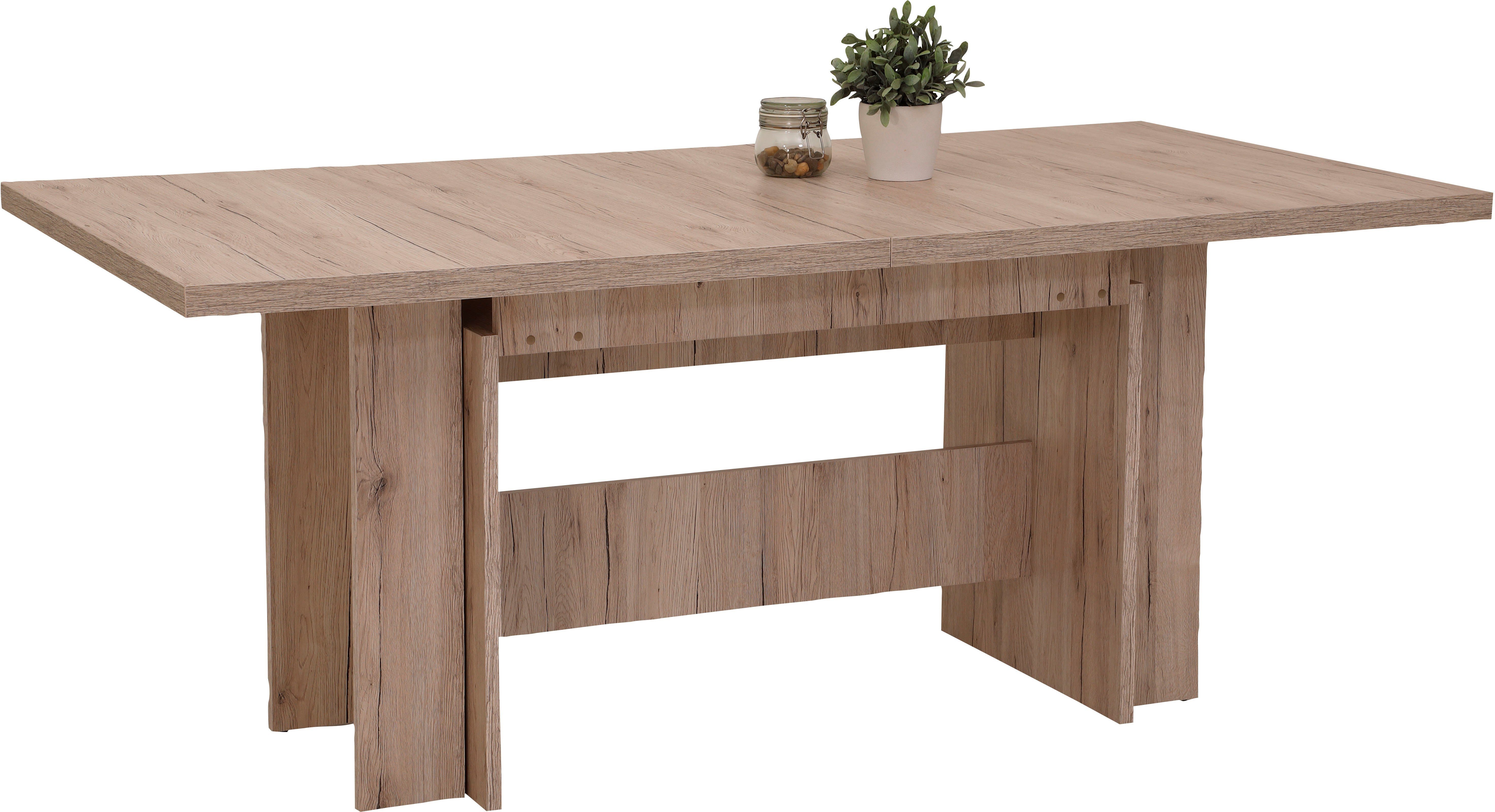 HELA Essgruppe Lia, 11tlg. Sitzgruppe, Extra viel Platz, (Set, 11-tlg., 11tlg.-Set, ausziehbar, Esstisch plus 10 Stühle), Ausziebar 160 - 300 cm