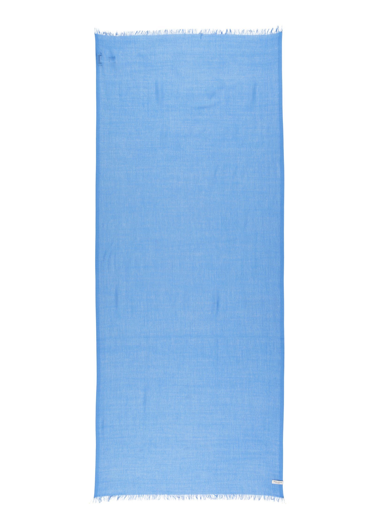Marc O'Polo Modetuch aus TENCEL™ Modal-Wolle-Mix blau
