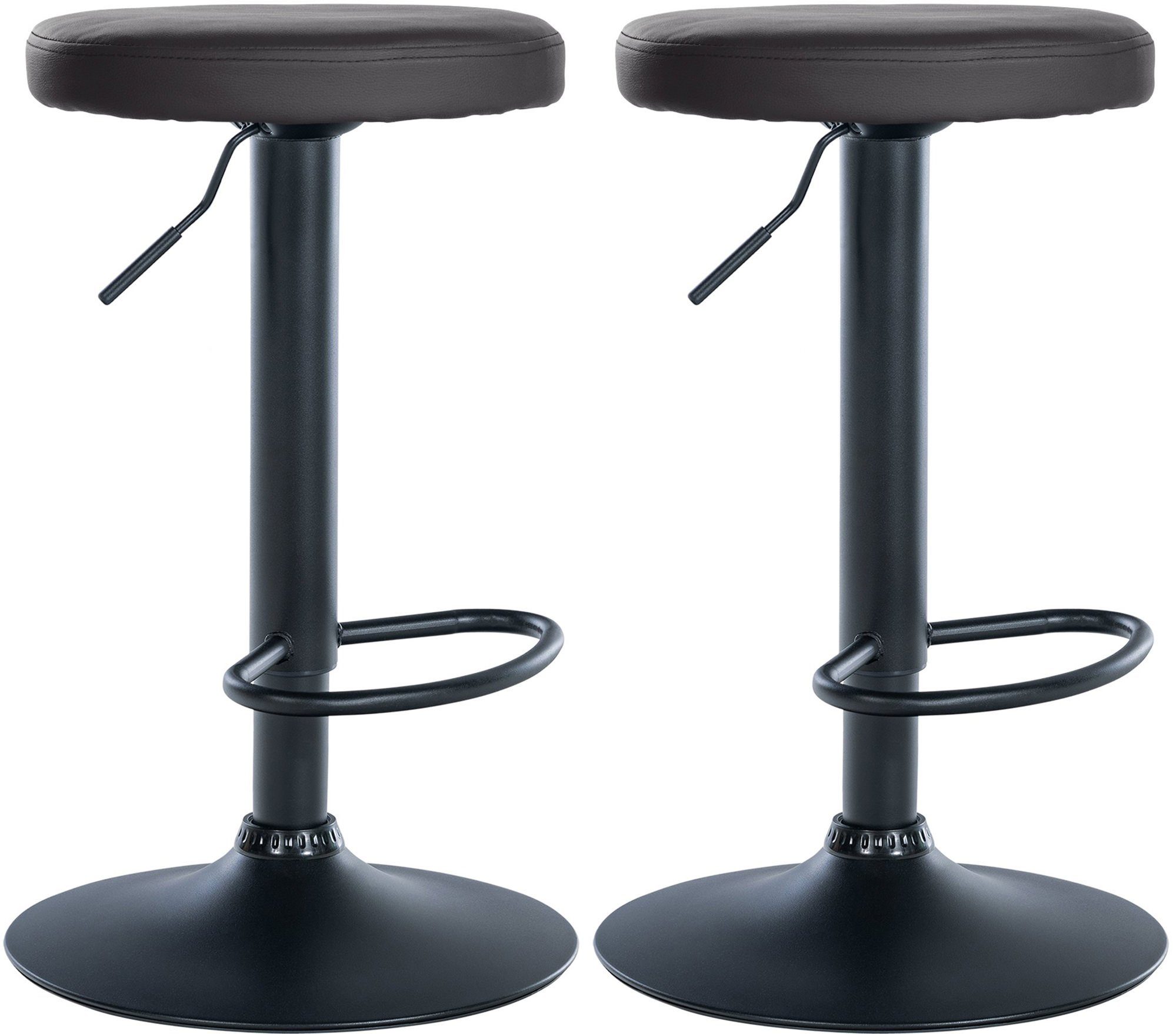 CLP Barhocker Ponte Kunstleder (2er Set, günstig online kaufen