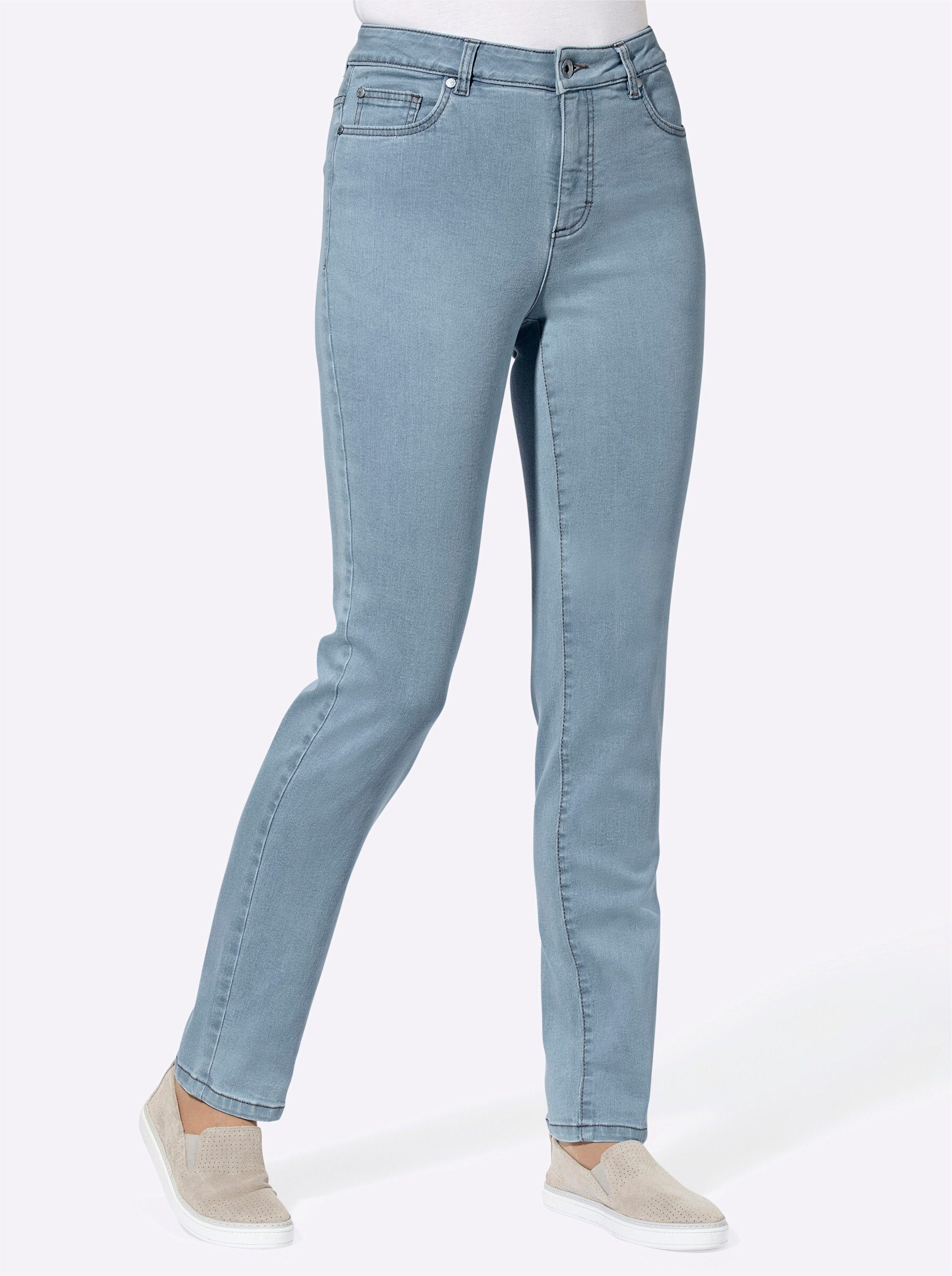 WITT WEIDEN Bequeme Jeans hellblau | Slim-Fit Jeans