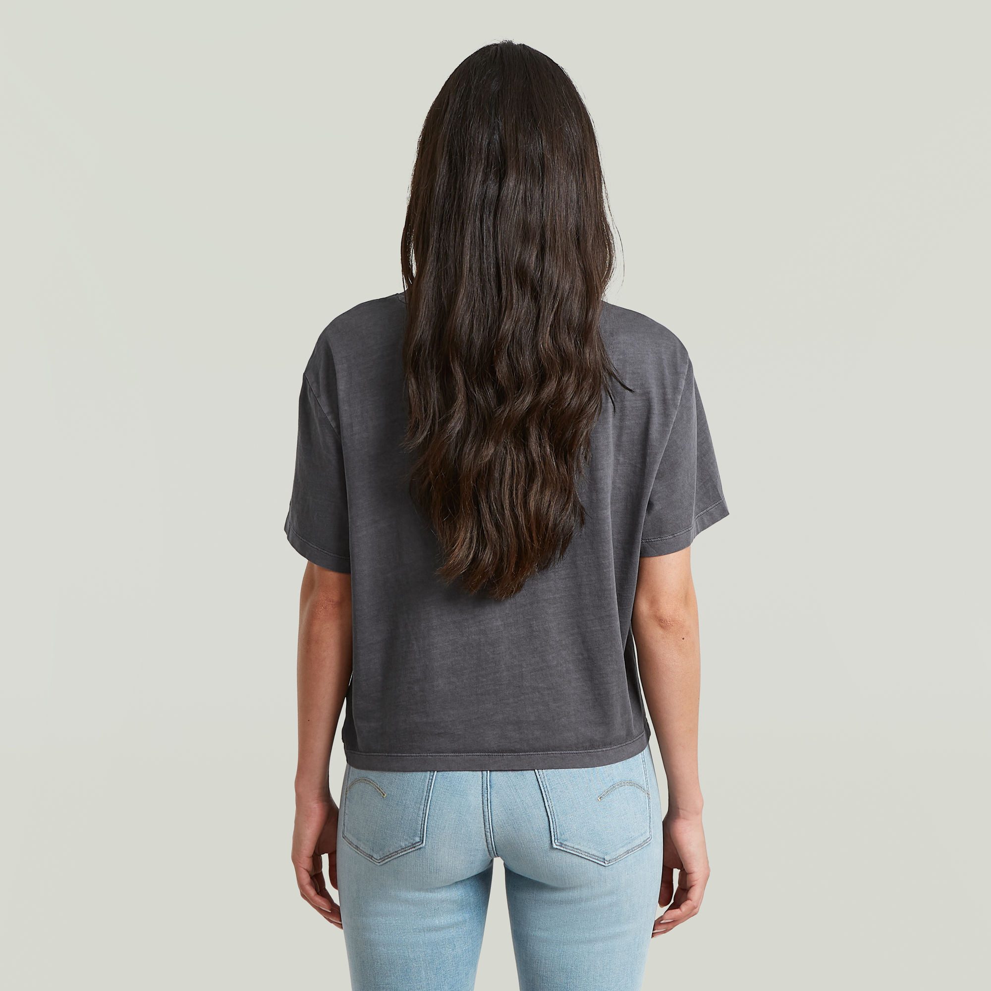 G-STAR T-Shirt Relaxed Knot mit Knotendetail, Rundhalsform