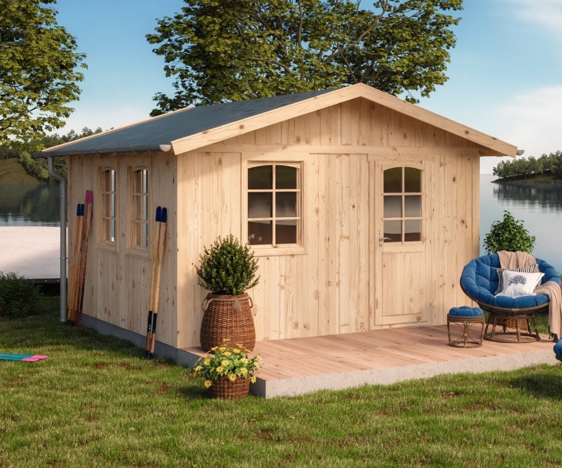 Polhus Gartenhäuser online kaufen OTTO
