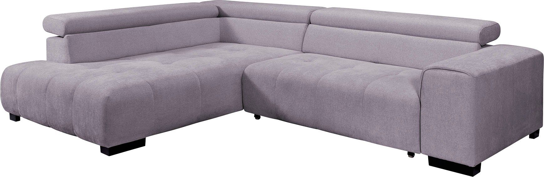 exxpo - Kopfstützen, sofa Kissen mit und 3 Ecksofa, mit wahlweise verstellbaren Bettfunktion fashion