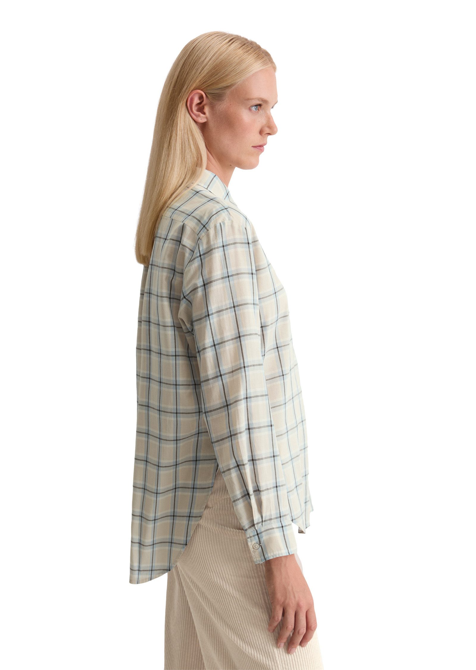 Marc O'Polo Langarmbluse aus Baumwoll-Voile günstig online kaufen