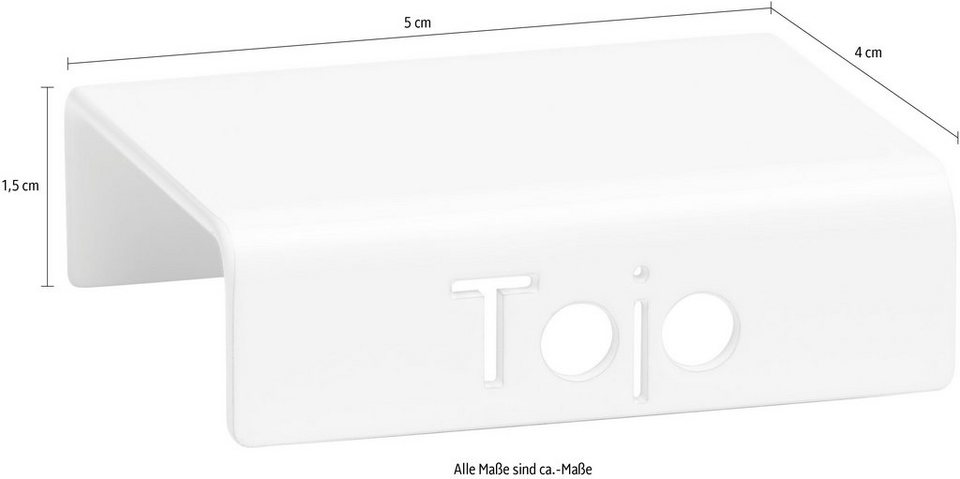 Tojo Griff clip (1-St), für die hochstabler Regale