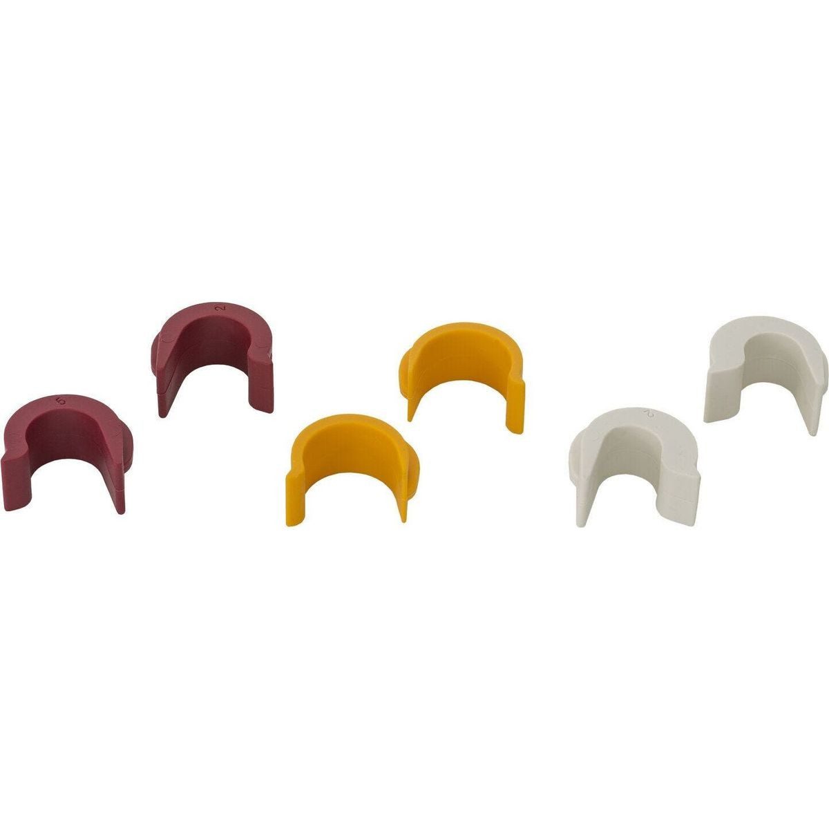 VAUDE Fahrradtasche QMR Reduction Parts 2.0, Praktische Reduktionsgummis für QMR-Systeme, passend für verschiedene