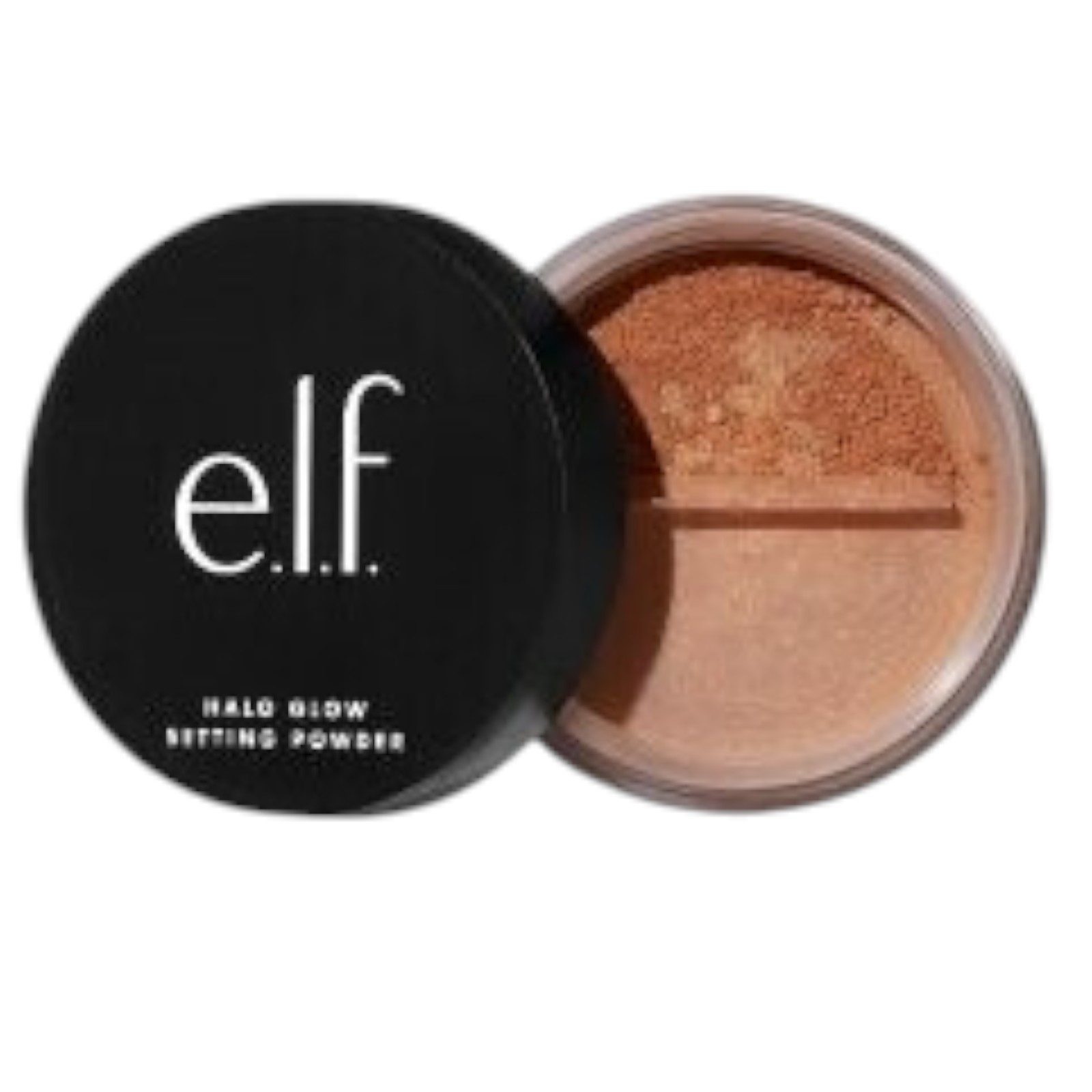 e.l.f Puder Halo Glow Setting Powder, Mattierender Fixierpuder, Weichzeichner-Effekt