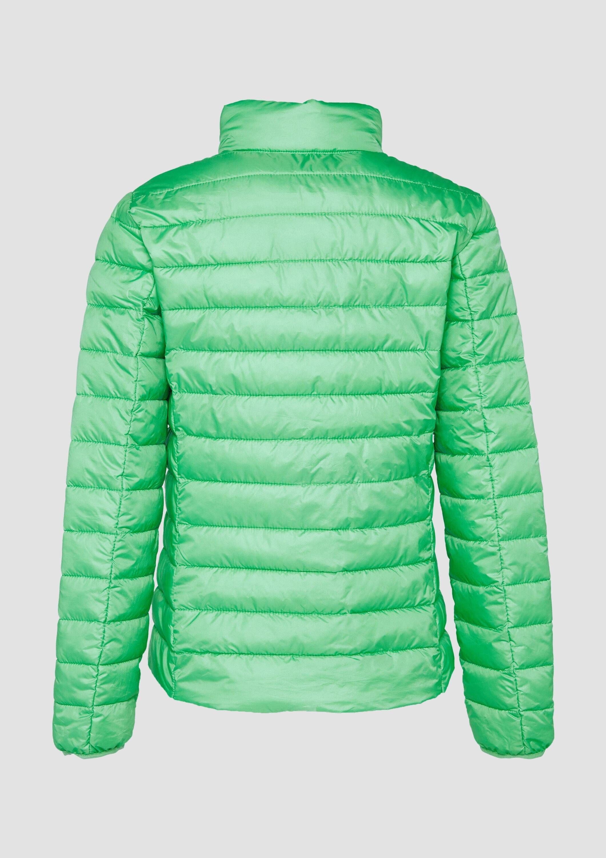 s.Oliver Funktionsjacke Outdoor-Jacke Leichte Steppjacke mit Stehkragen