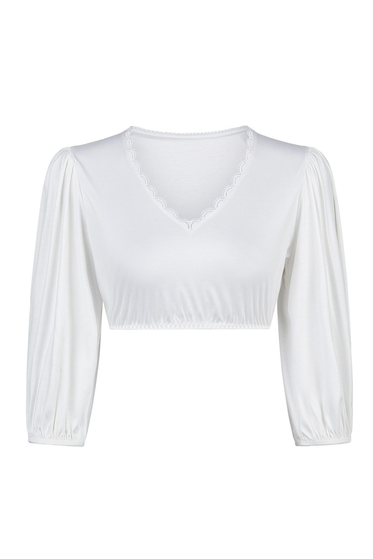 Nina Von C. Dirndlbluse Dirndl-Bluse Sandra, 3/4 Arm - weiss günstig online kaufen