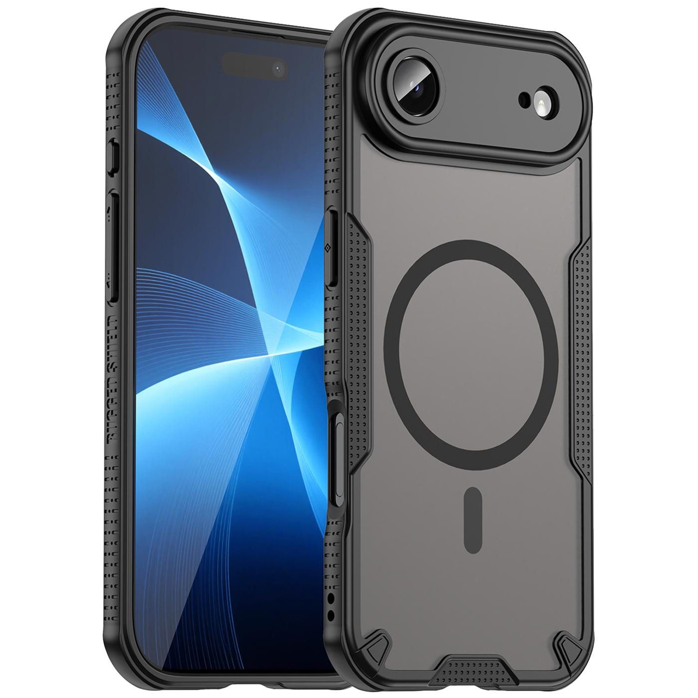 CoolGadget Handyhülle Defender Series Handy Hülle für Apple iPhone Air 6,5 Zoll, Magsafe TPU Schlicht Robust Schutzhülle für iPhone Air Hülle