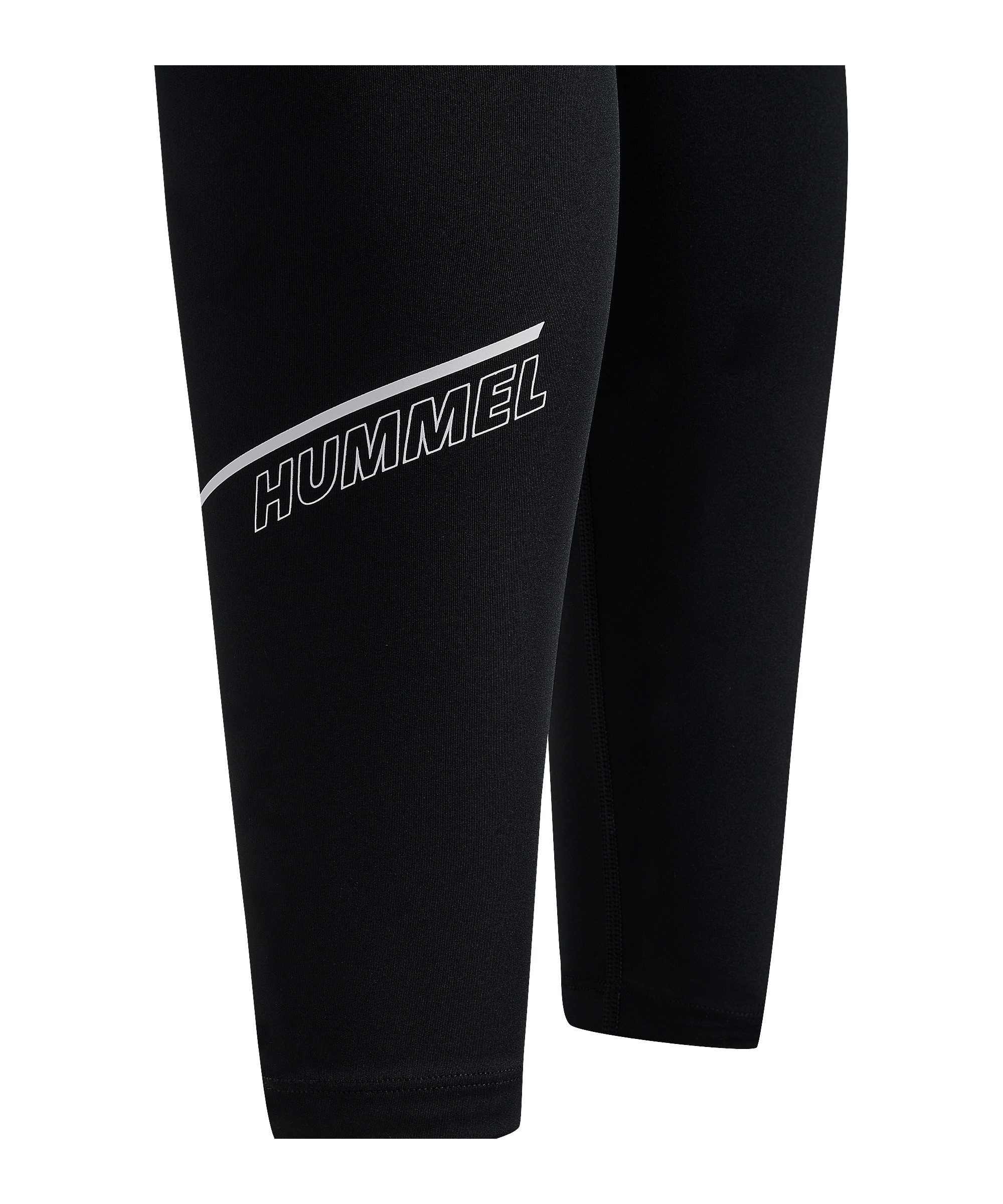 hummel T-Shirt Hummel Court Mid Waist Pocket Leggings Damen Polyester