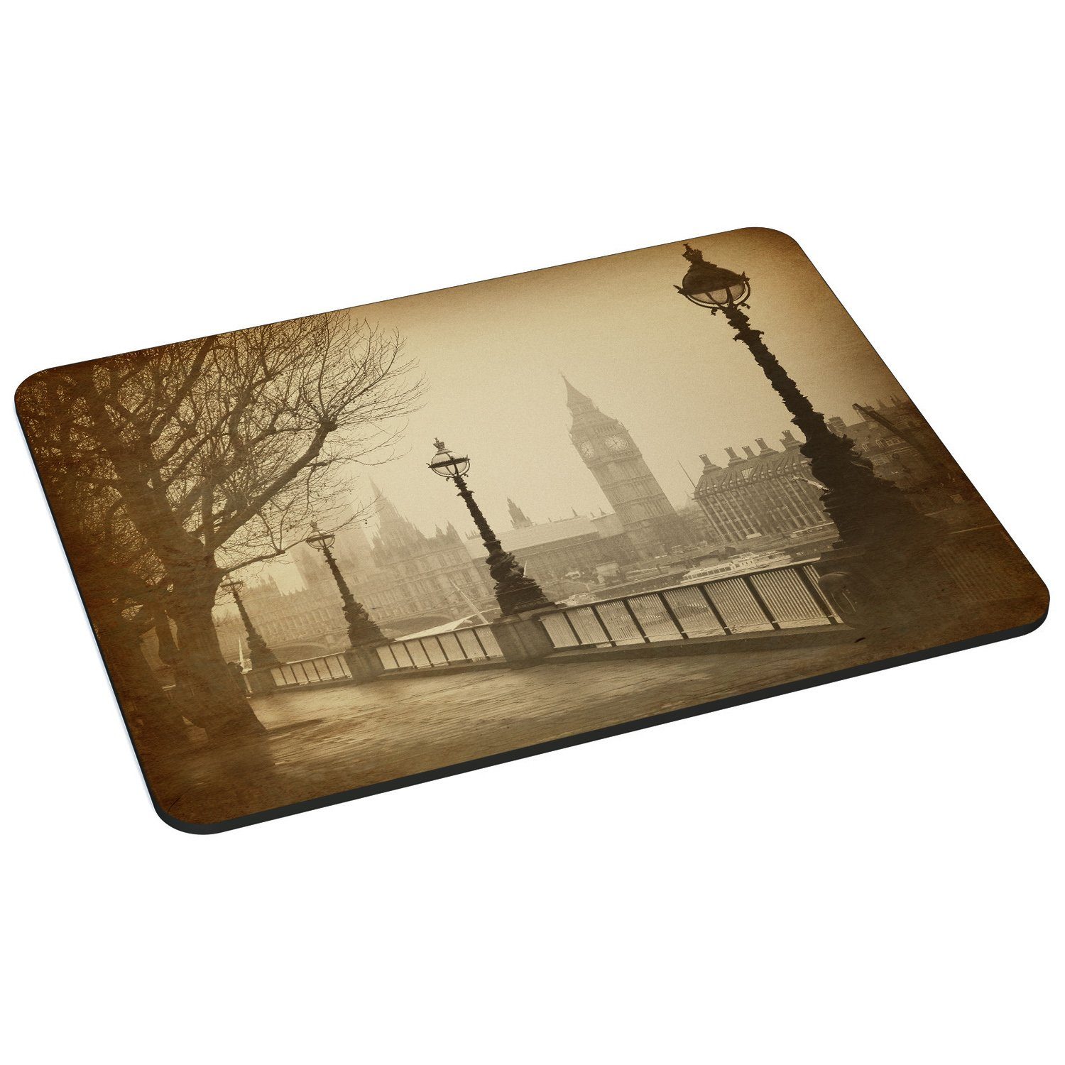PEDEA Gaming Mauspad 22 cm x 18 cm mit Motiv (Größe L), mit vernähten Rändern und Rutschfester Unterseite