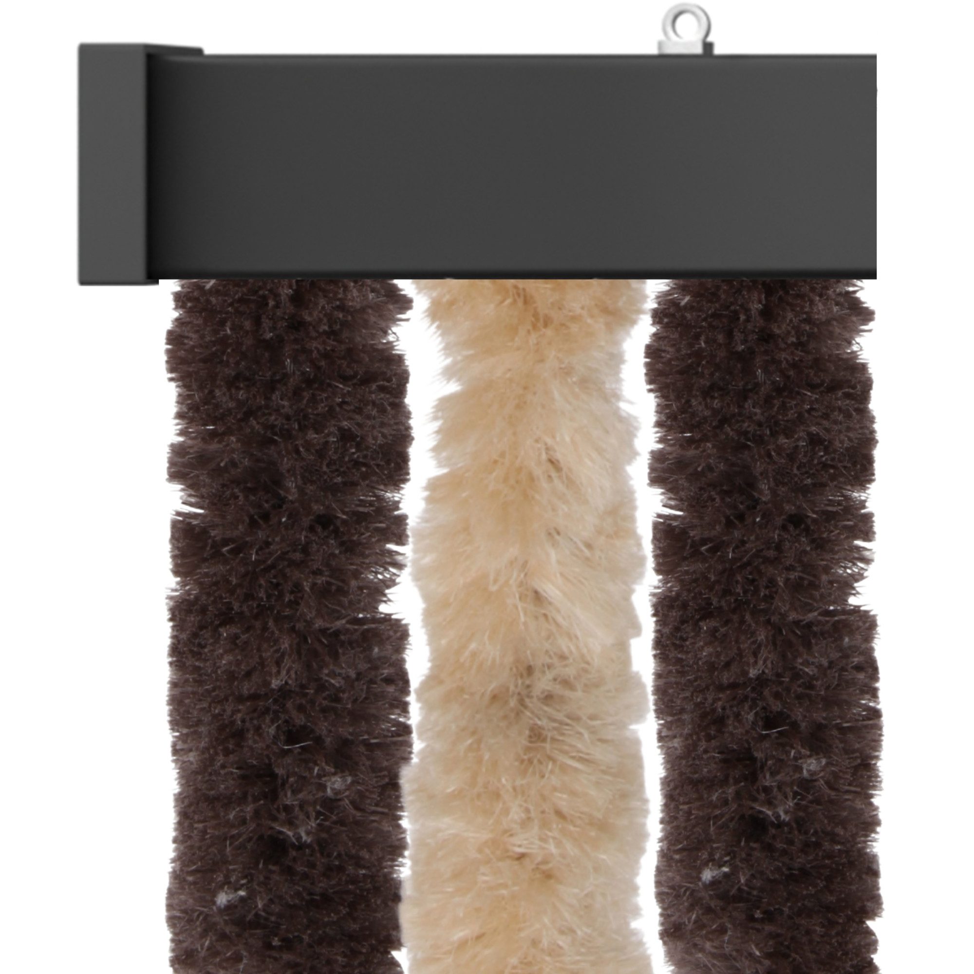 Arsvita Türvorhang Flauschvorhang 120x220cm, Ösen (1 günstig online kaufen