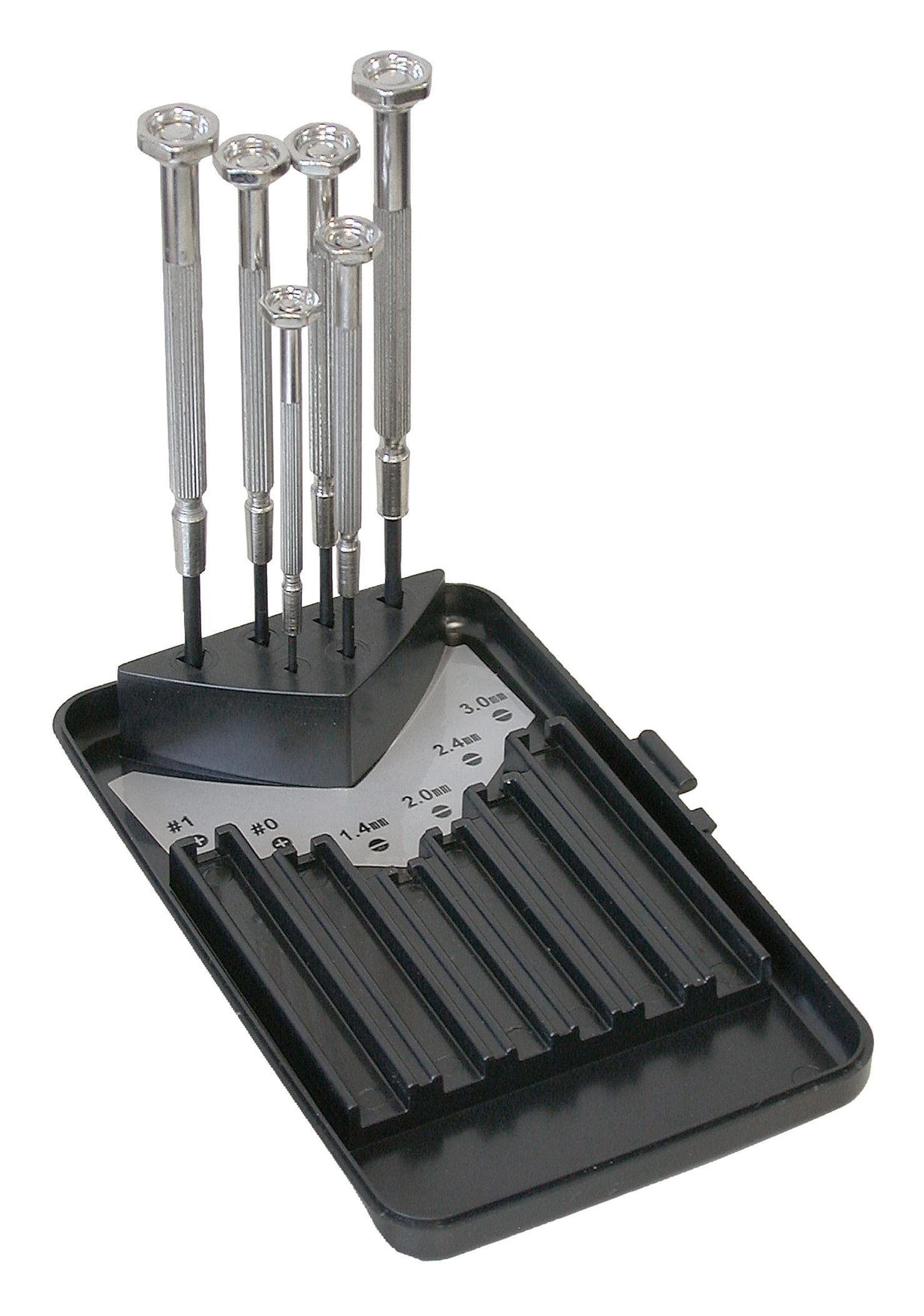 Heinz Hesse Schraubendreher, (6 St), Uhrmacherschraubendreher-Satz 6tlg