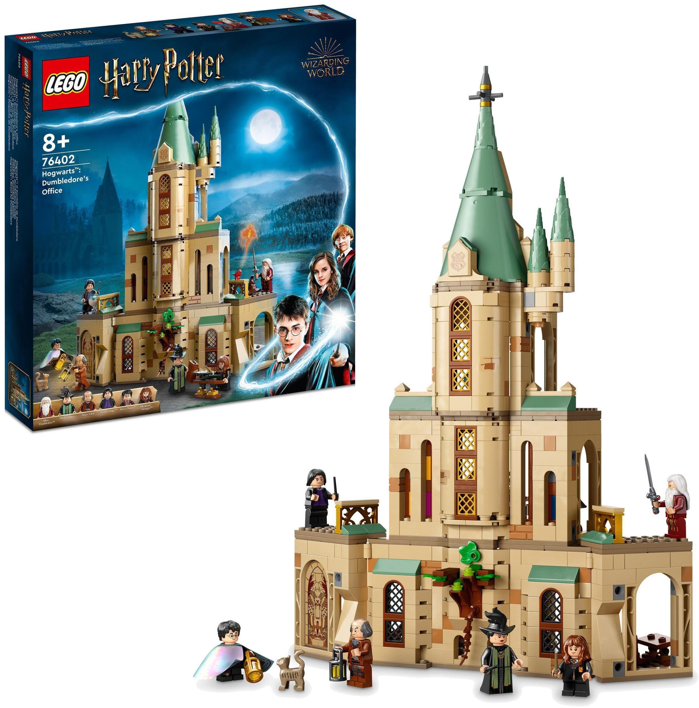(76402), Made LEGO® St), Dumbledores Harry LEGO® Büro in Konstruktionsspielsteine Hogwarts™: Europe (654 Potter,