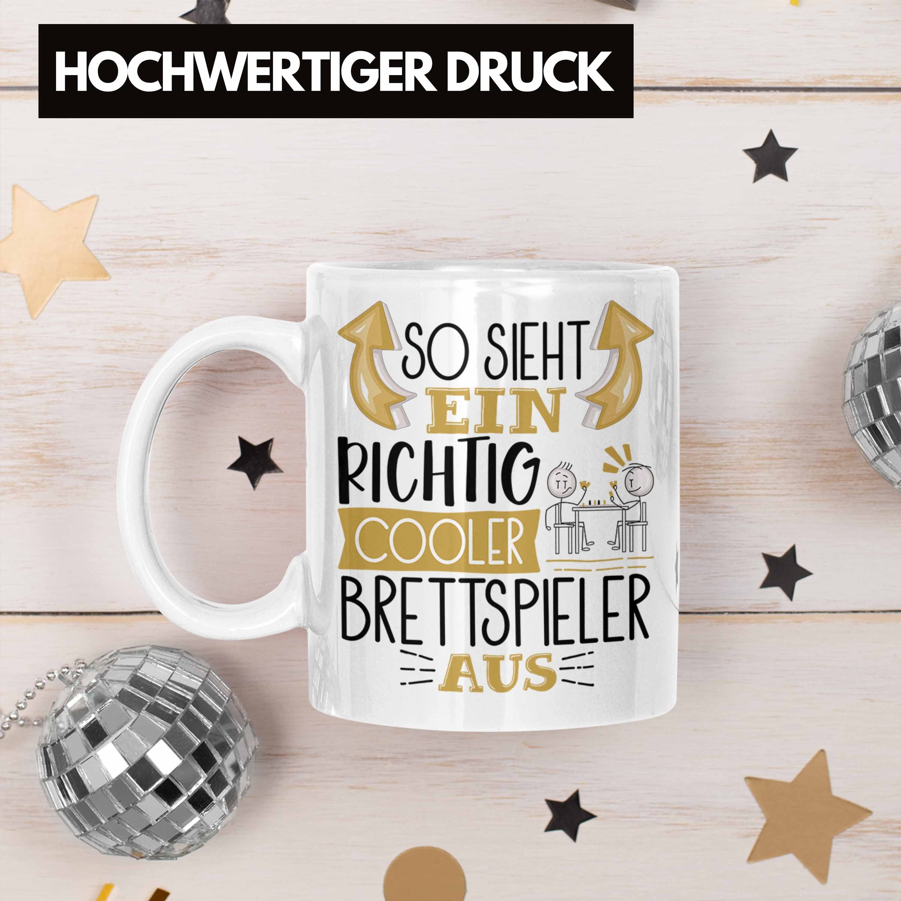 Cooler Aus Ein Richtig Trendation So Lustiger Sieht Brettspieler Geschenk Weiss Tasse Tasse