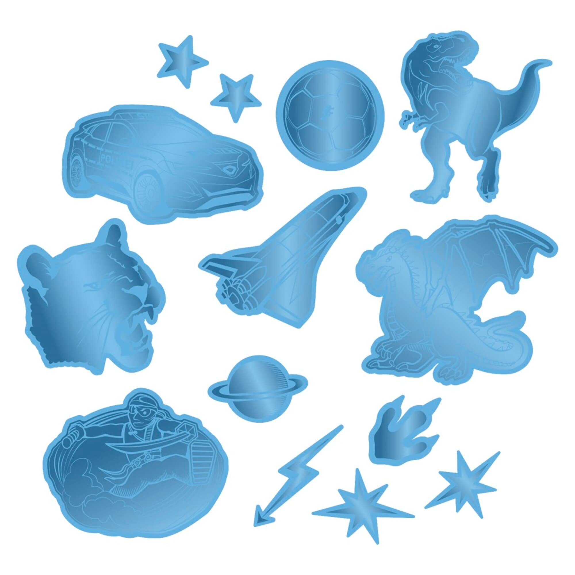 Step by Step Sticker Reflektierendes Sticker-Set, (13-tlg)