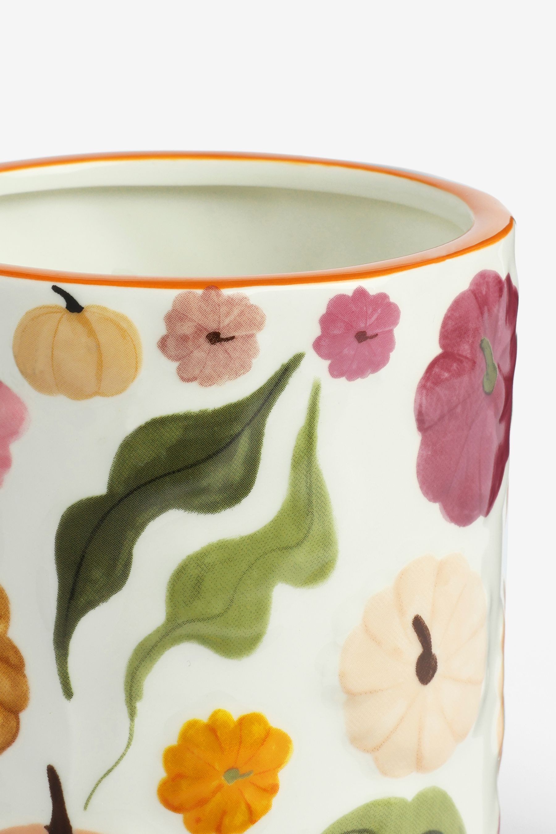 Next Dekovase Keramikvase mit Kürbis-Prägung günstig online kaufen