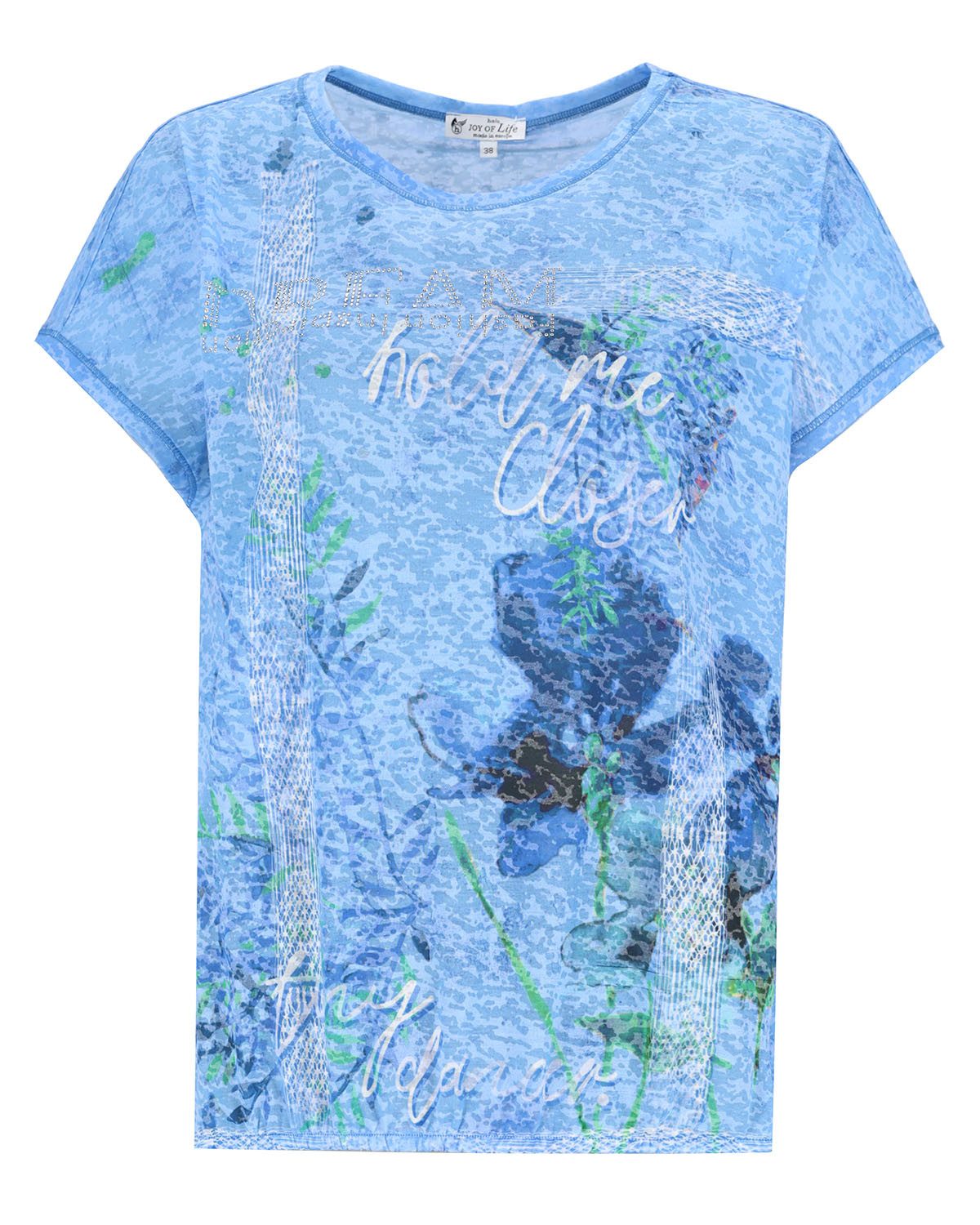 Hajo Blusenshirt Shirt Ajourdruck 1/2 Arm günstig online kaufen