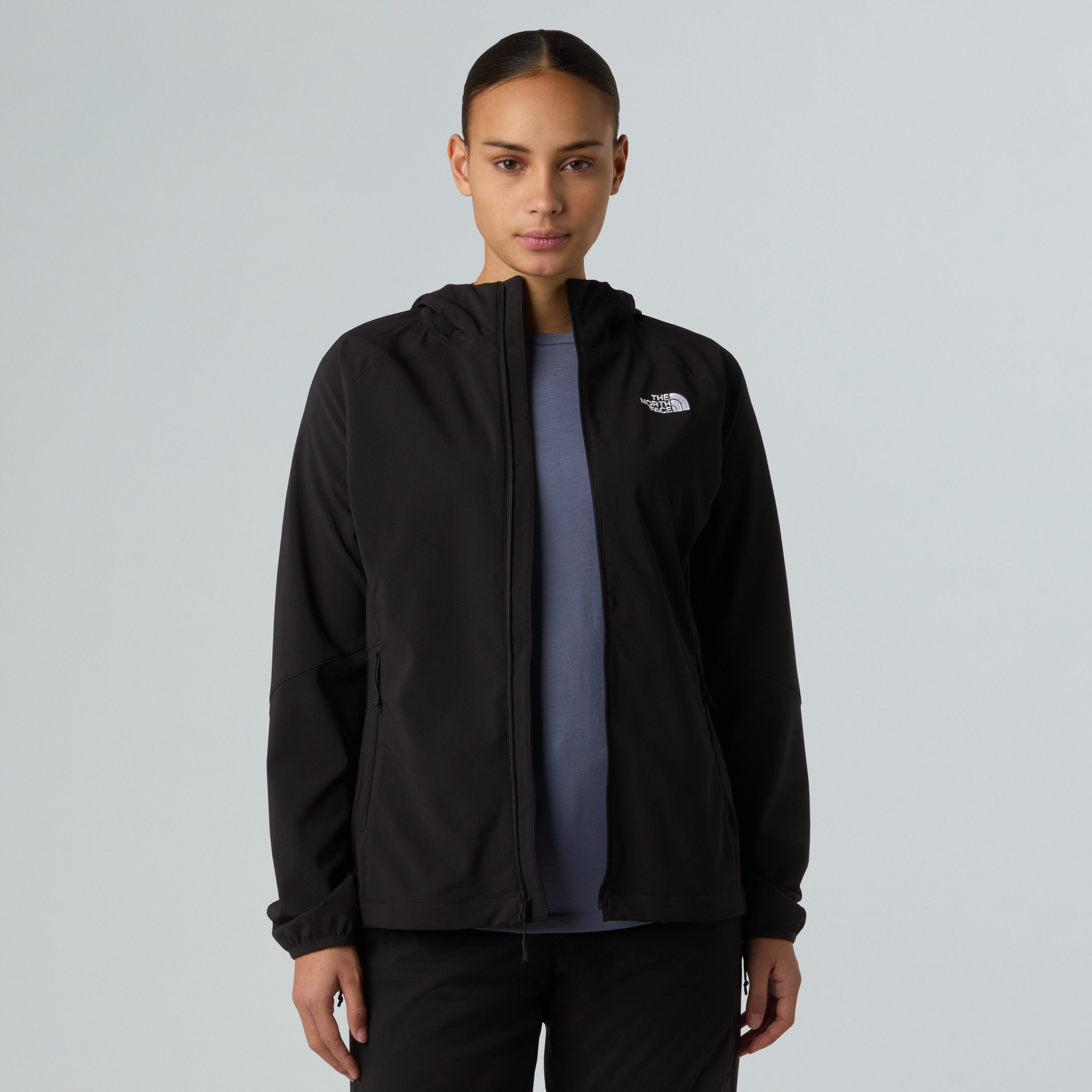 The North Face Funktionsjacke W NIMBLE HOODIE - EU (1-St) Stretch, atmungsa günstig online kaufen