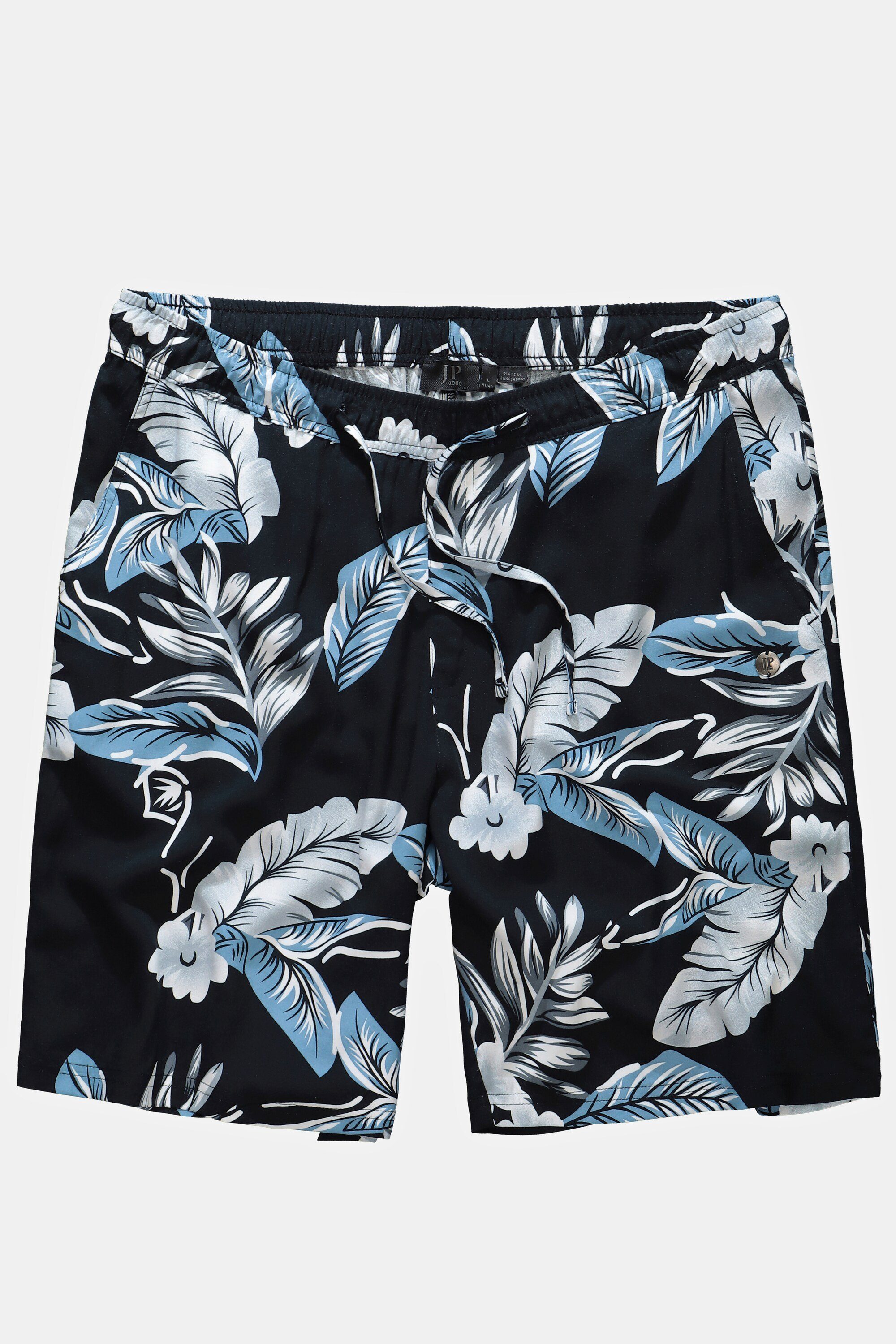 JP1880 Bermudas Elastikbund Bermuda kurz floraler Print