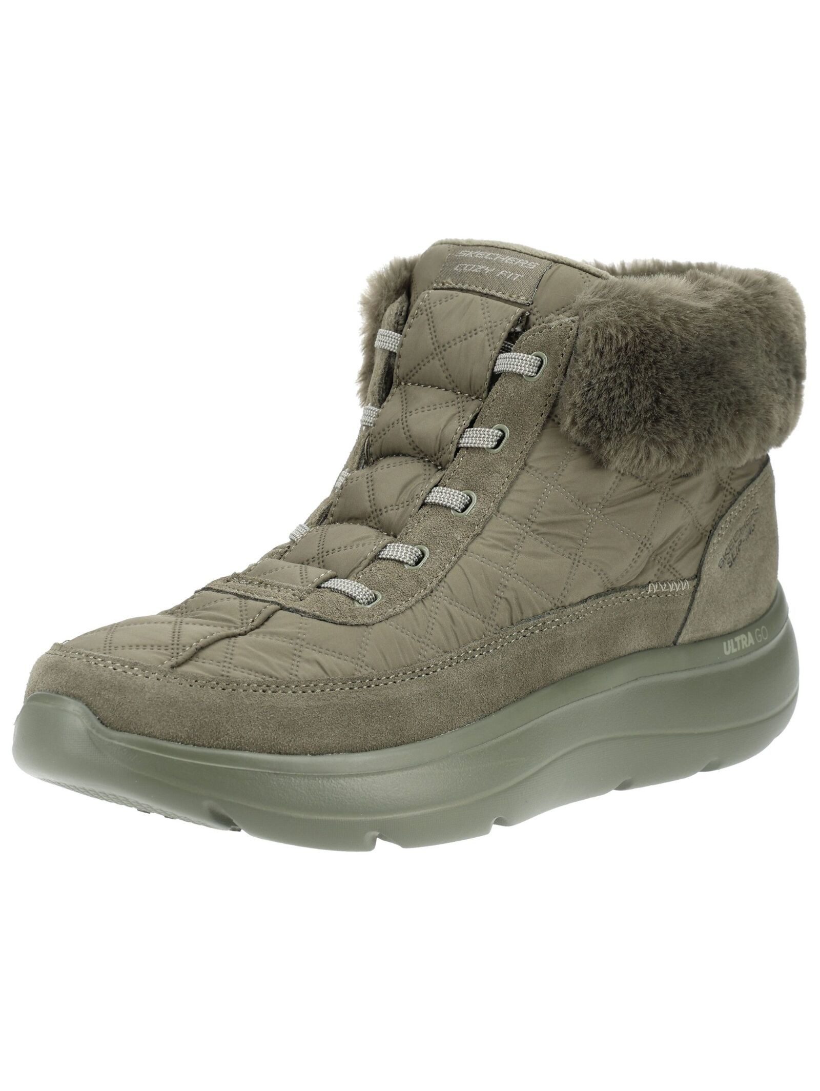 Skechers Skechers Stiefelette Veloursleder/Textil Schnürstiefelette