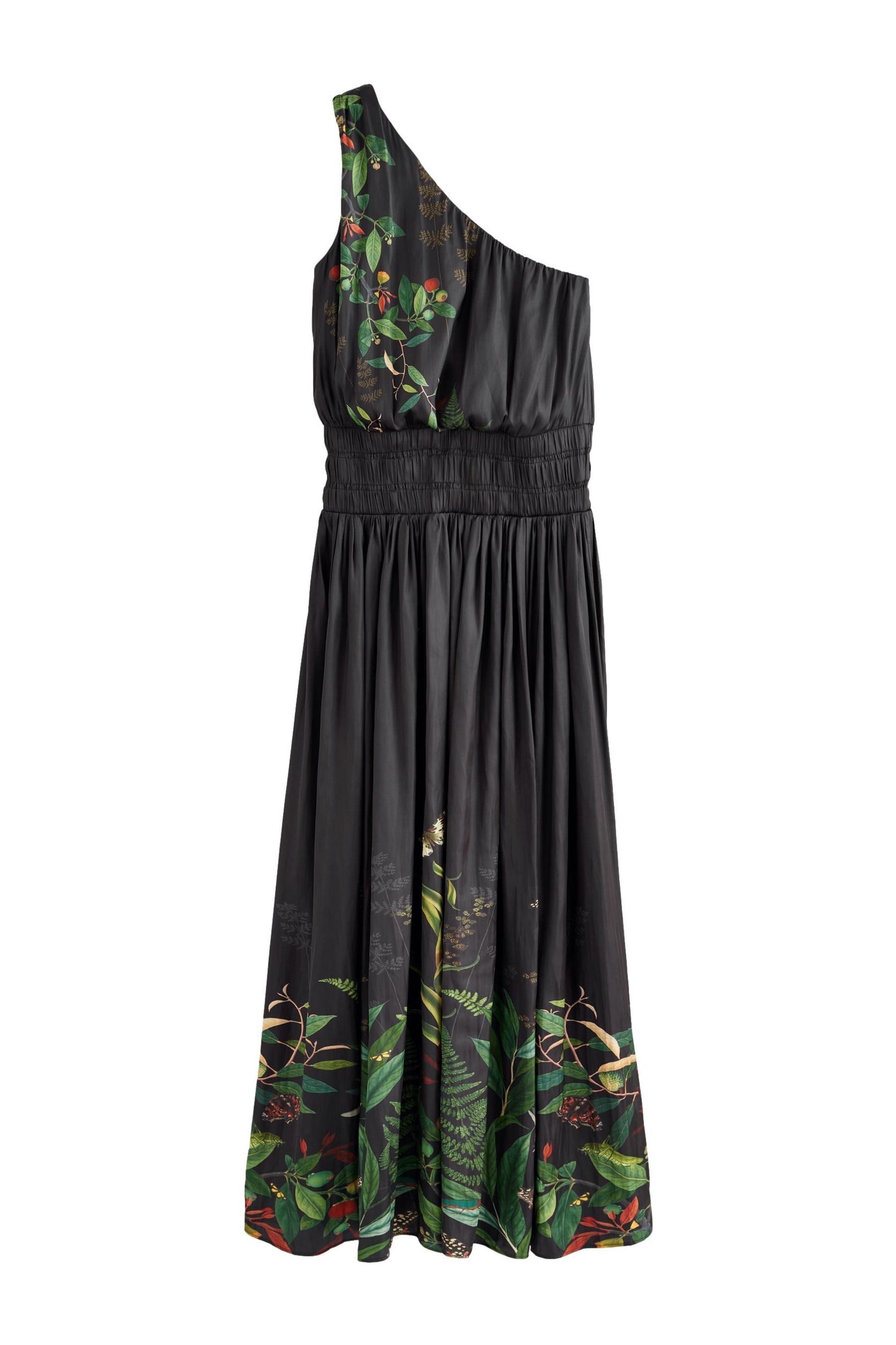 One-Shoulder-Kleid Kew Collection einschulteriges Satinkleid