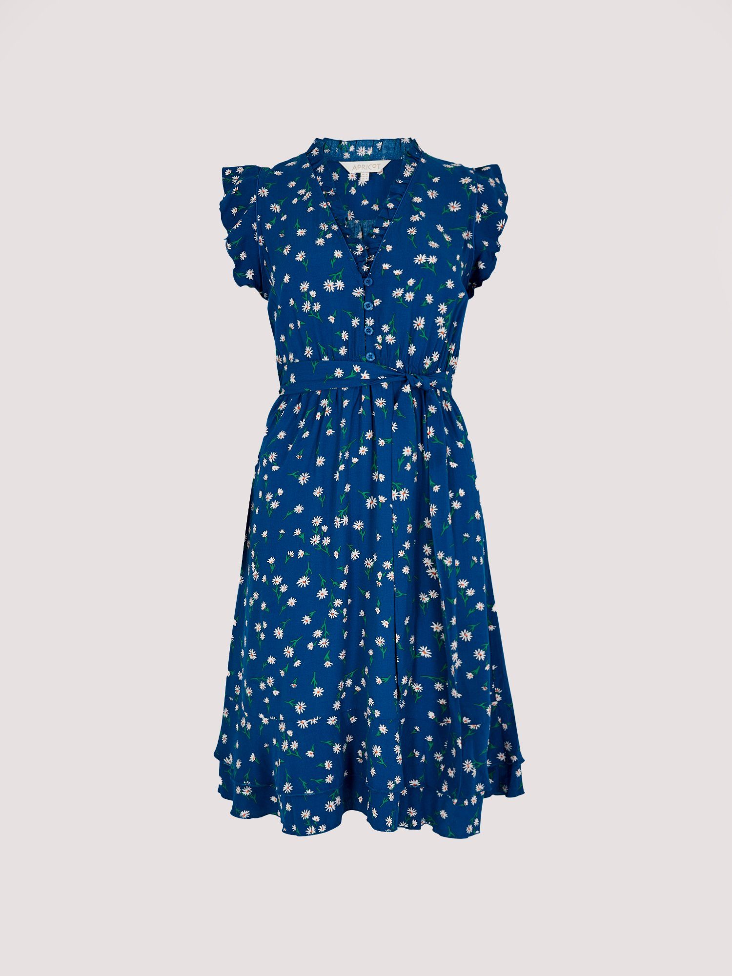 Apricot Minikleid Minikleid, (2-tlg., Stoffgürtel) mit günstig online kaufen