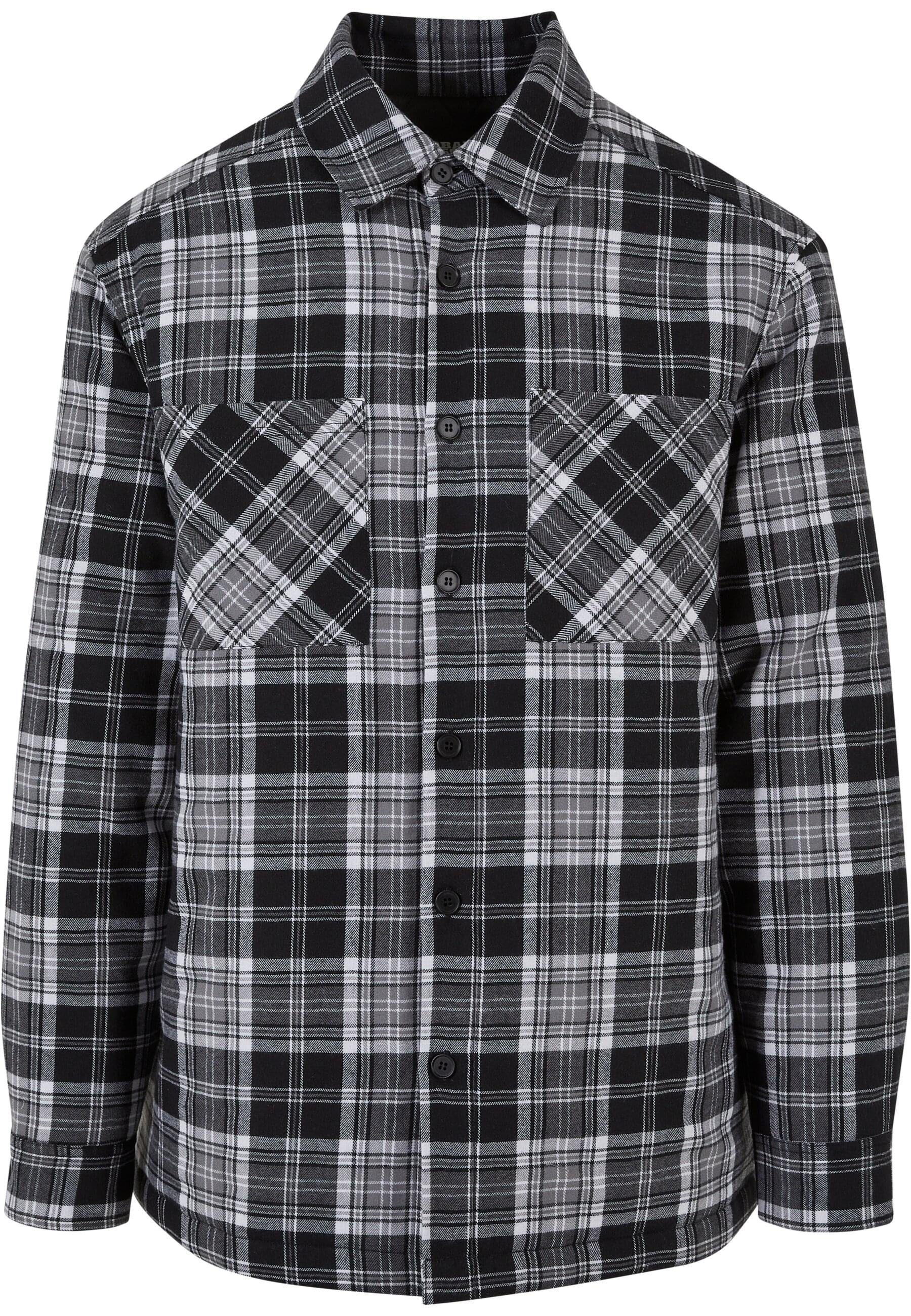 URBAN CLASSICS Langarm-Poloshirt Urban Classics Herren Padded Checked Shirt günstig online kaufen