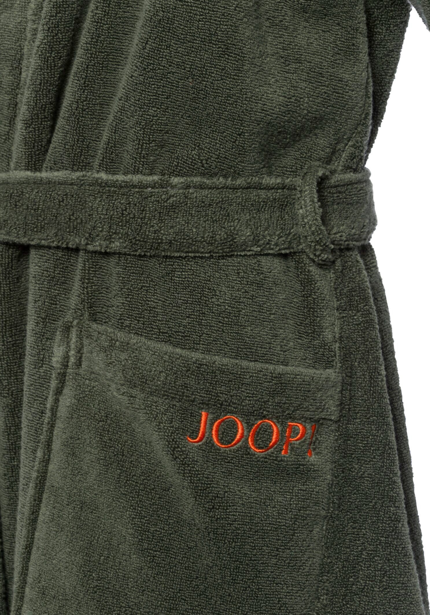 JOOP! Bademantel JOOP! LIVING - BADEMANTEL Herren-Kapuze, Textil