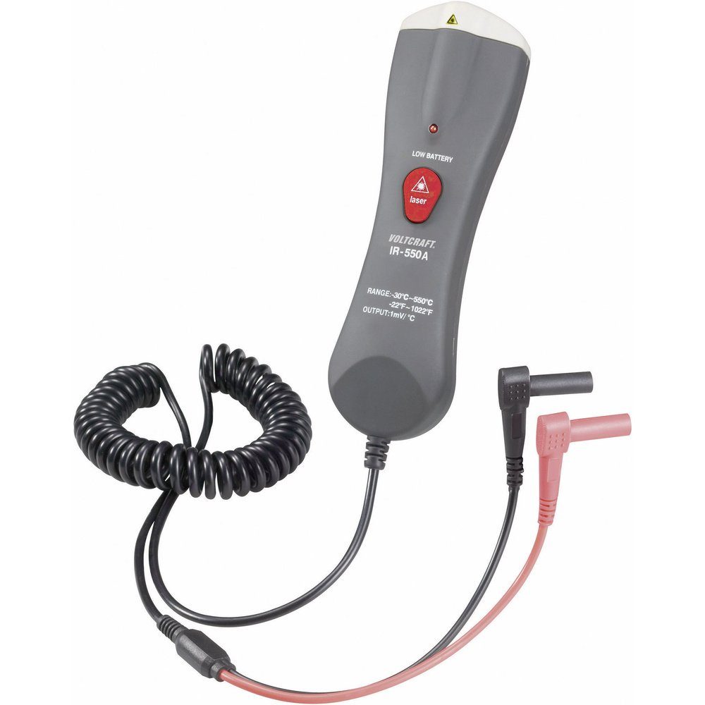 IR-550A Infrarot-Thermometer Optik VOLTCRAFT -30 Adapter - °C +550 8:1 VOLTCRAFT