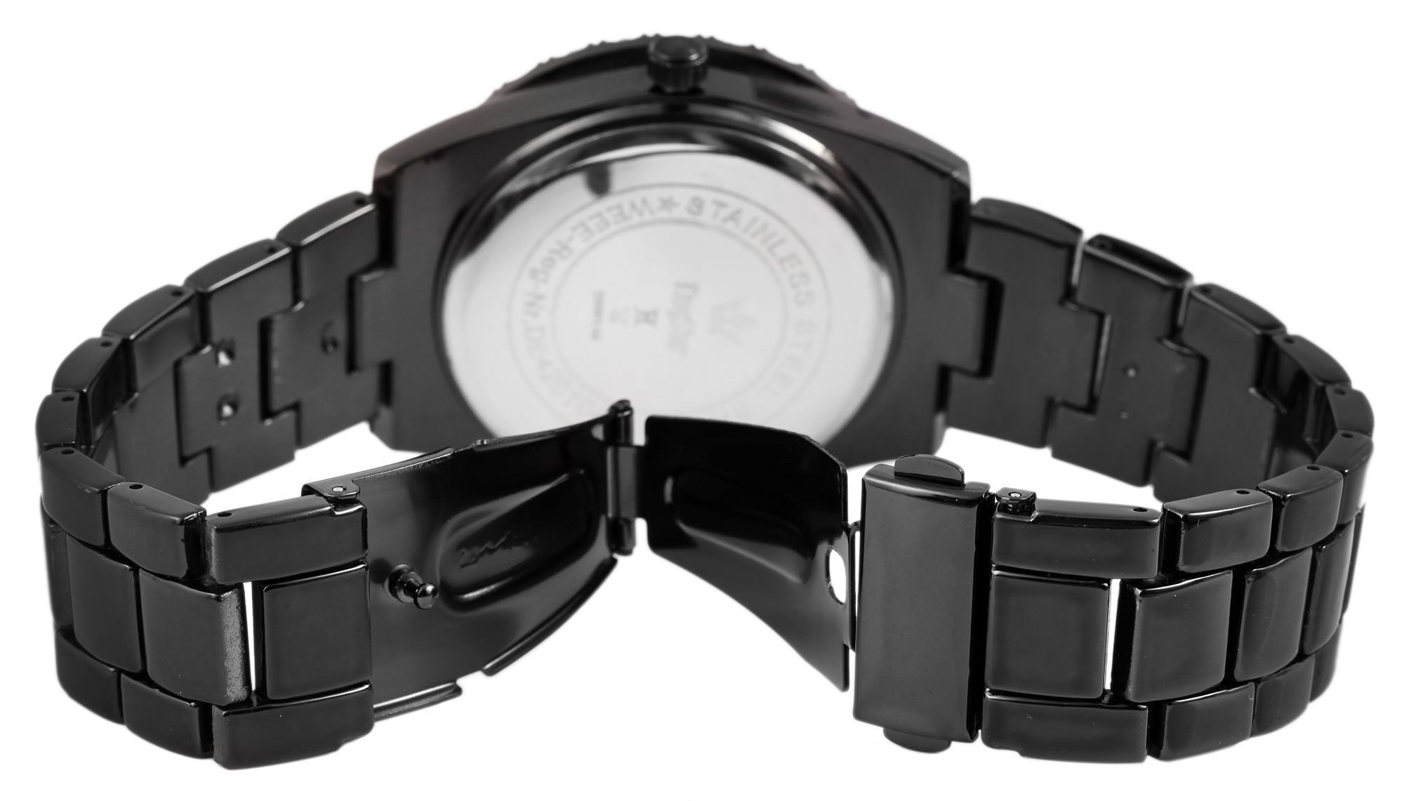 KingStar Quarzuhr Mineralglas, Damenuhr Metall