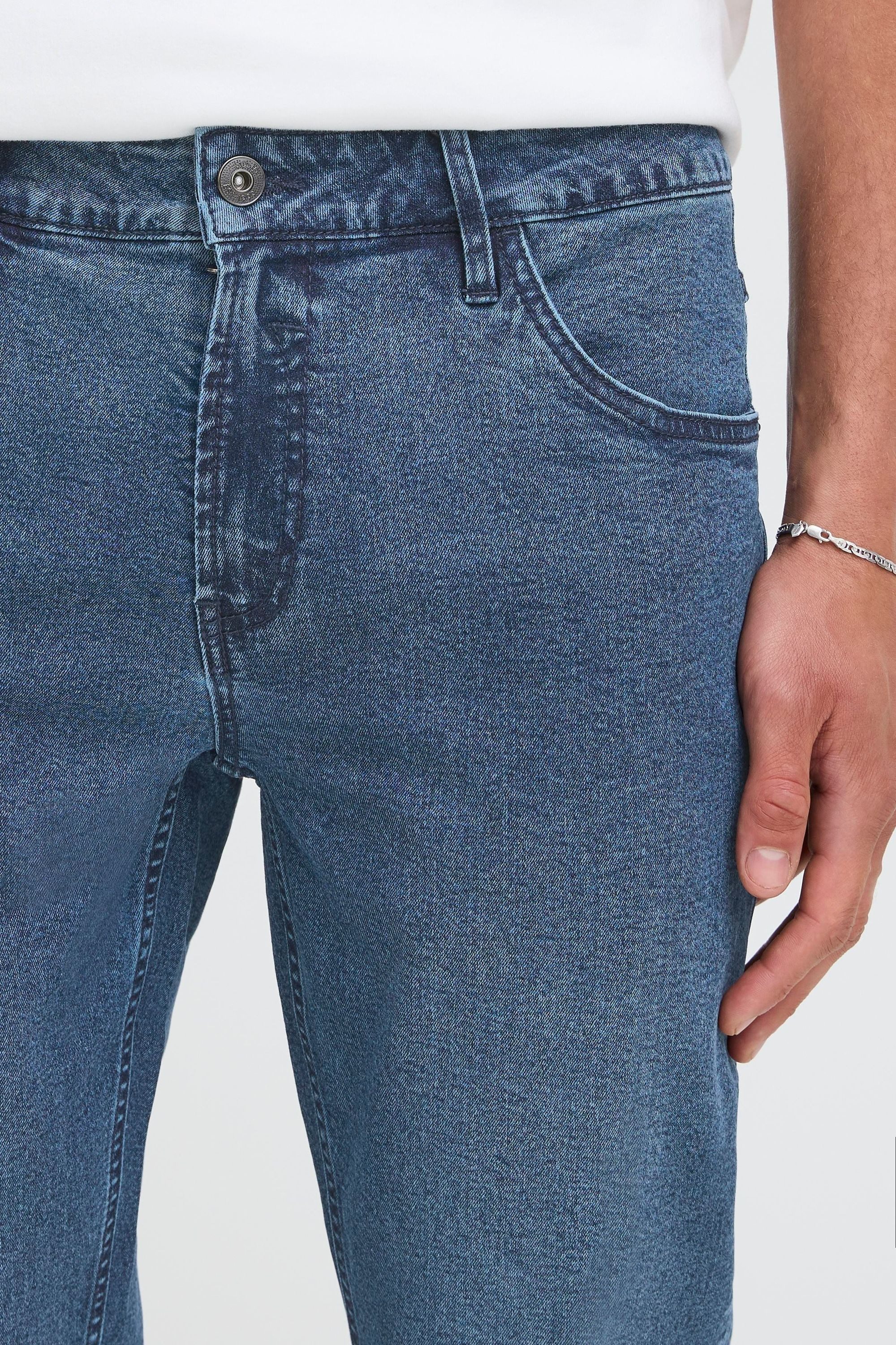 !Solid 5-Pocket-Jeans SDSkye Jeanshose mit normalem Bund und geradem Bein - Ryder Fit