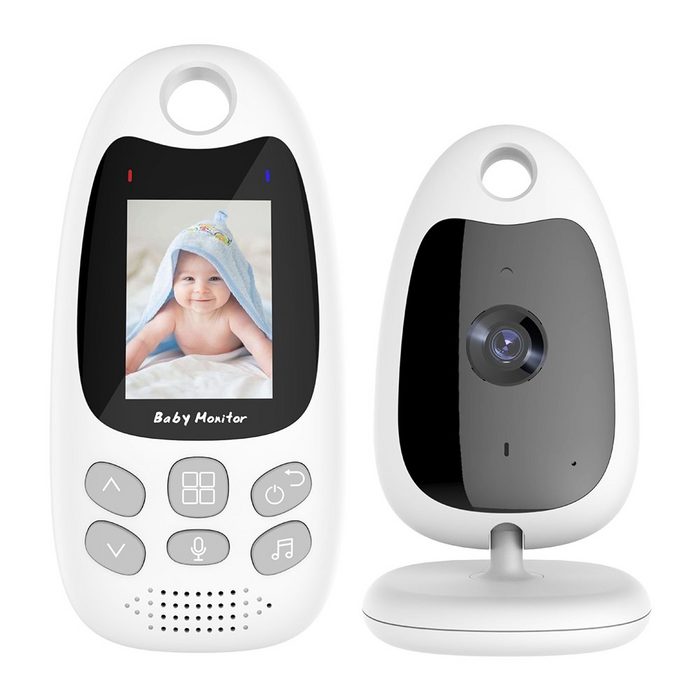 GelldG Babyphone mit Kamera Tragbares Video-Babyfon Überwachungskamera