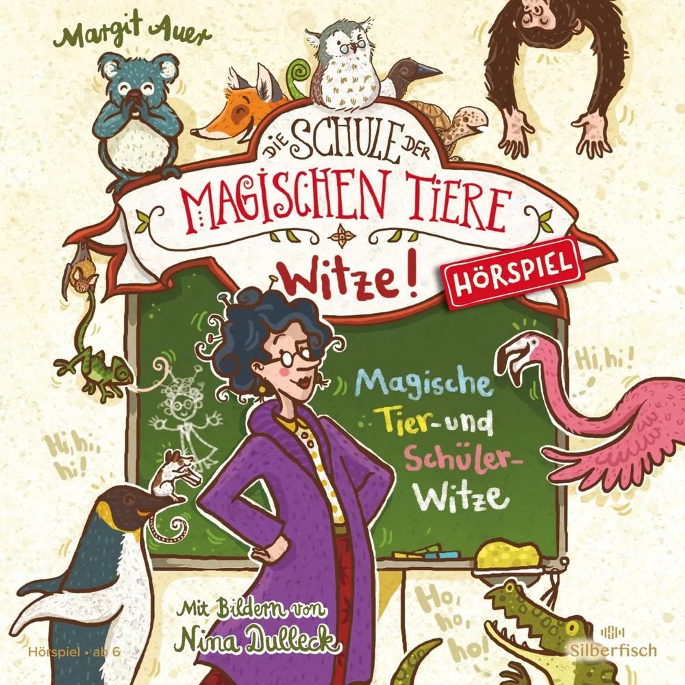 Silberfisch Verlag Hörspiel Die Schule der magischen Tiere - Hörspiele: Witze!