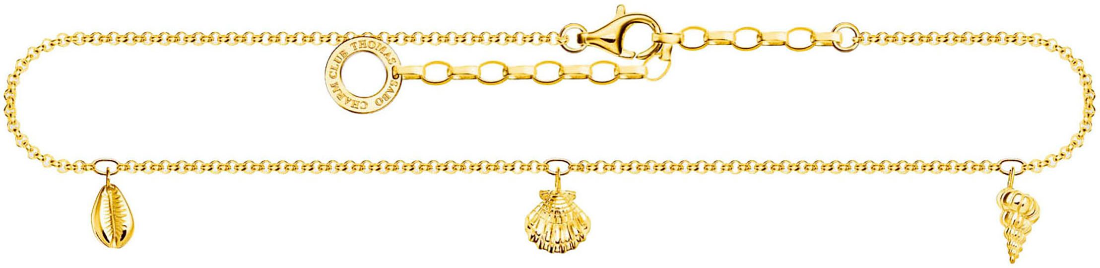 THOMAS SABO Fußkette Muschel-Optik, AK0...