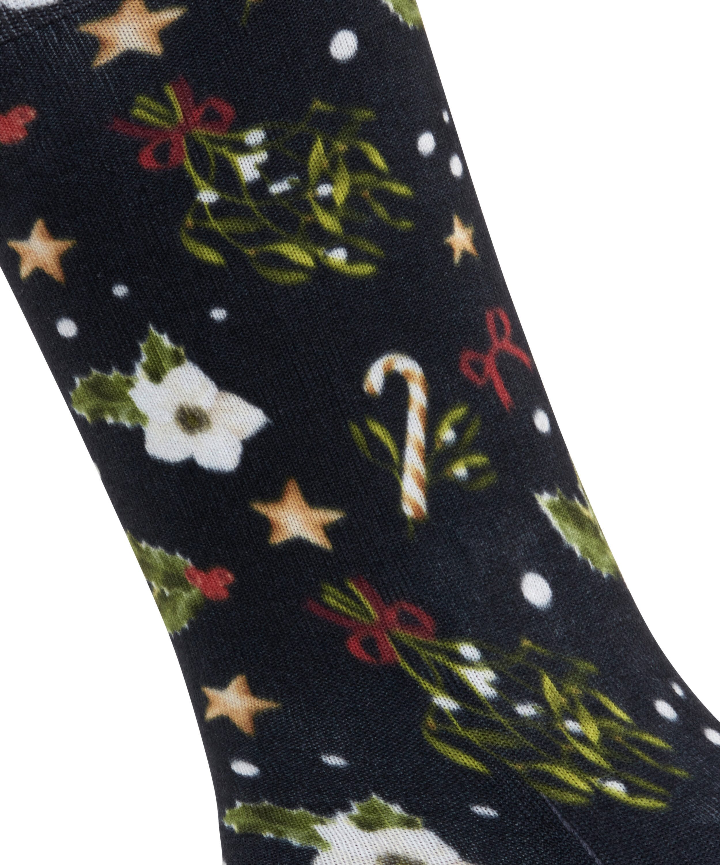 Burlington Socken Fancy Christmas Socken (1-Paar)