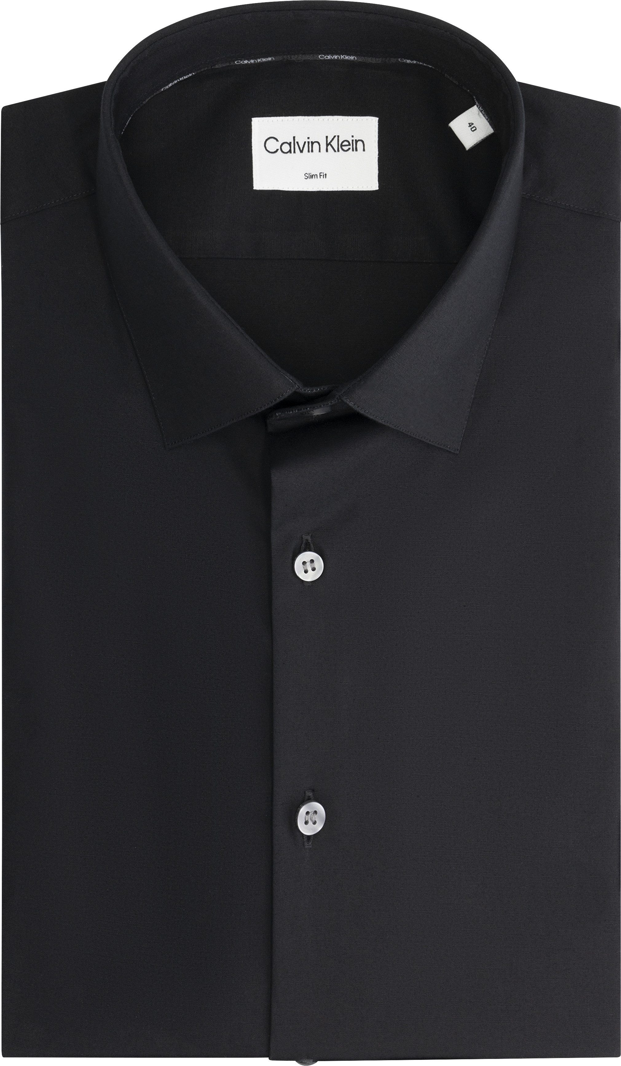 Calvin Klein Businesshemd SLIM ESNTL POPLIN NOS STR SLD Mit Monogramm-Stick günstig online kaufen