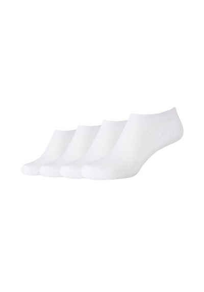 Camano Socken »Invisible Cotton Fine« (4-Paar) im praktischen 4er Pack