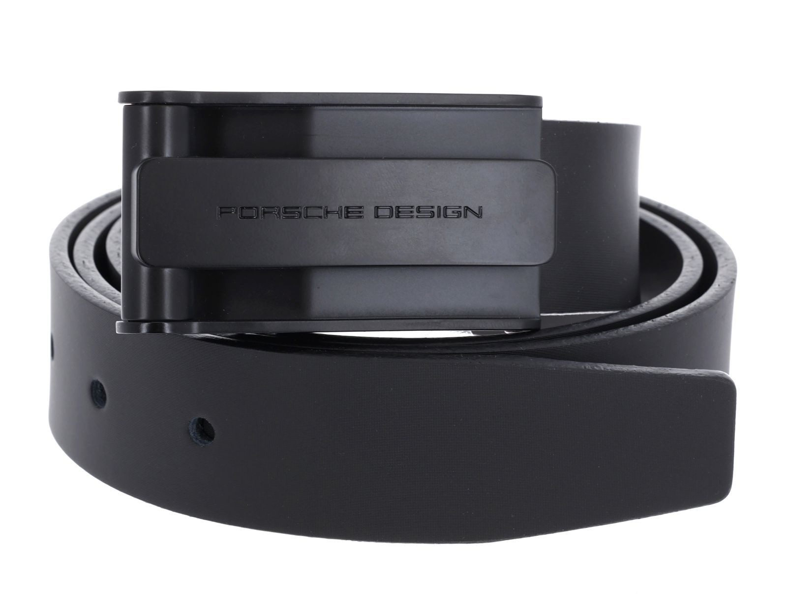 PORSCHE Design Ledergürtel Business Hook Belt 3,5 aus echtem Rindsleder