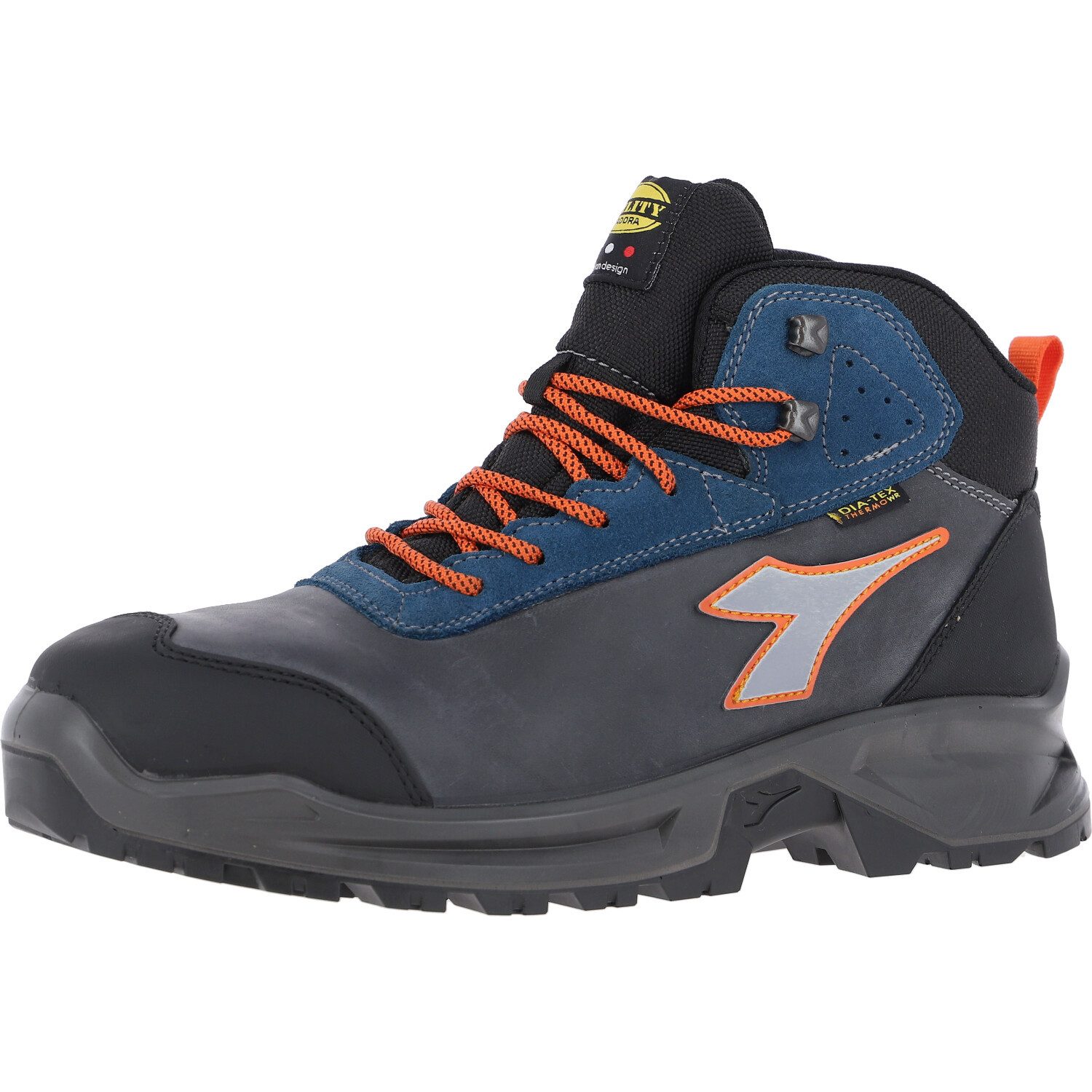 Diadora Sicherheitshochschuhe S7S "SPORT DIATEX MID" blue Sicherheitsschuh